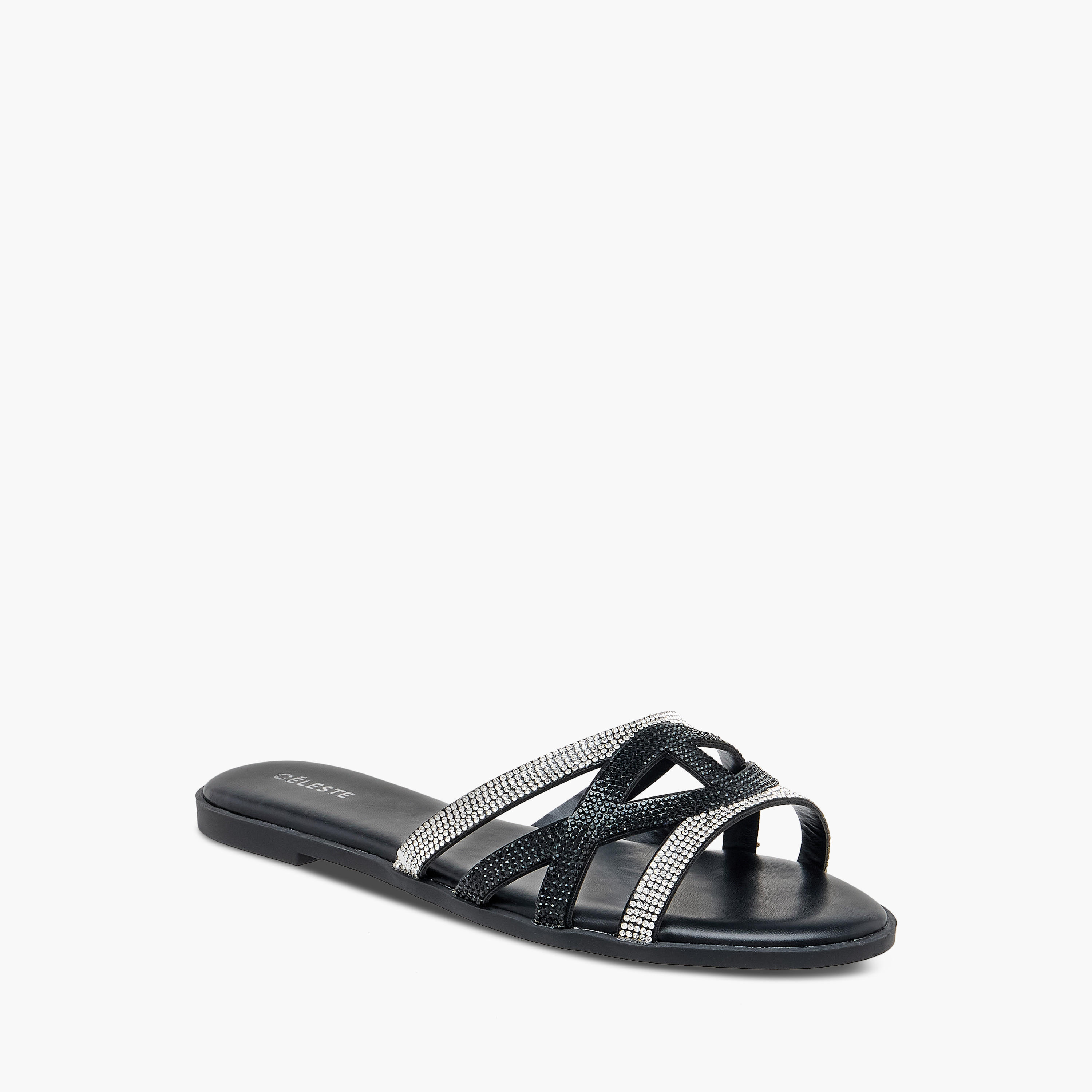 Celeste Women's Embellished Slip-On Sandals-women-shoes-flats-sandals-image-2