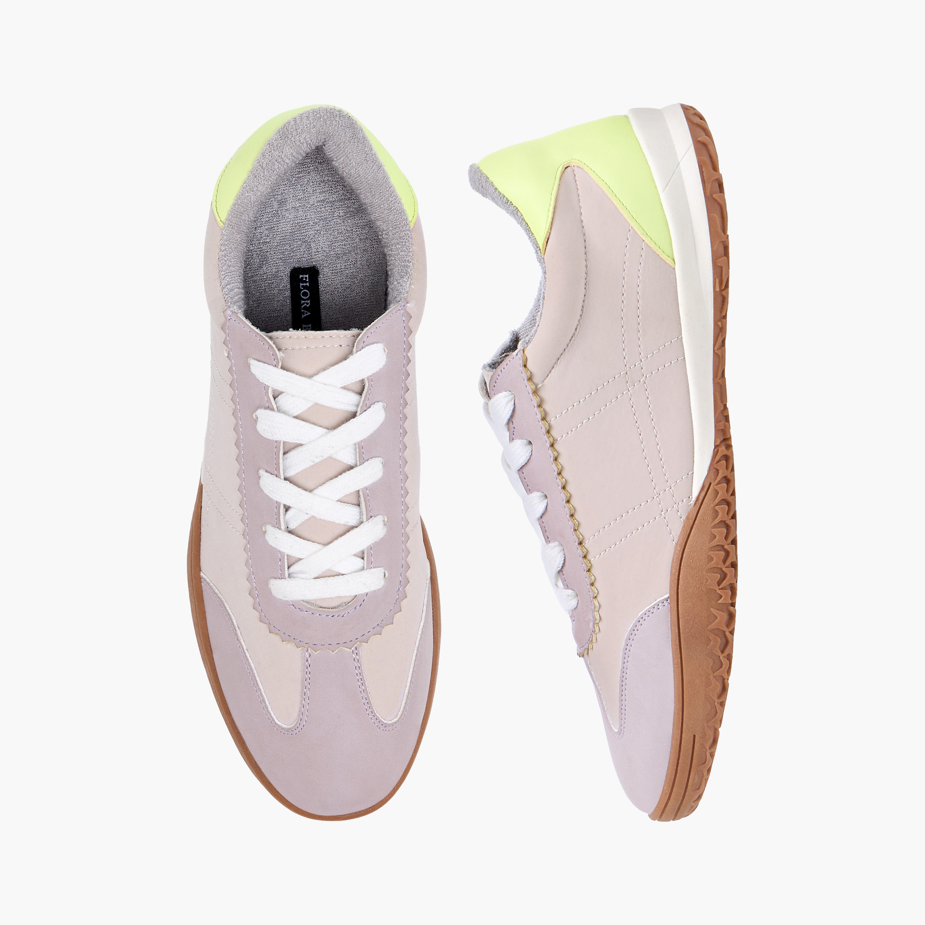 Flora Bella Panelled Lace-Up Sneakers-women-shoes-sneakers-image-1