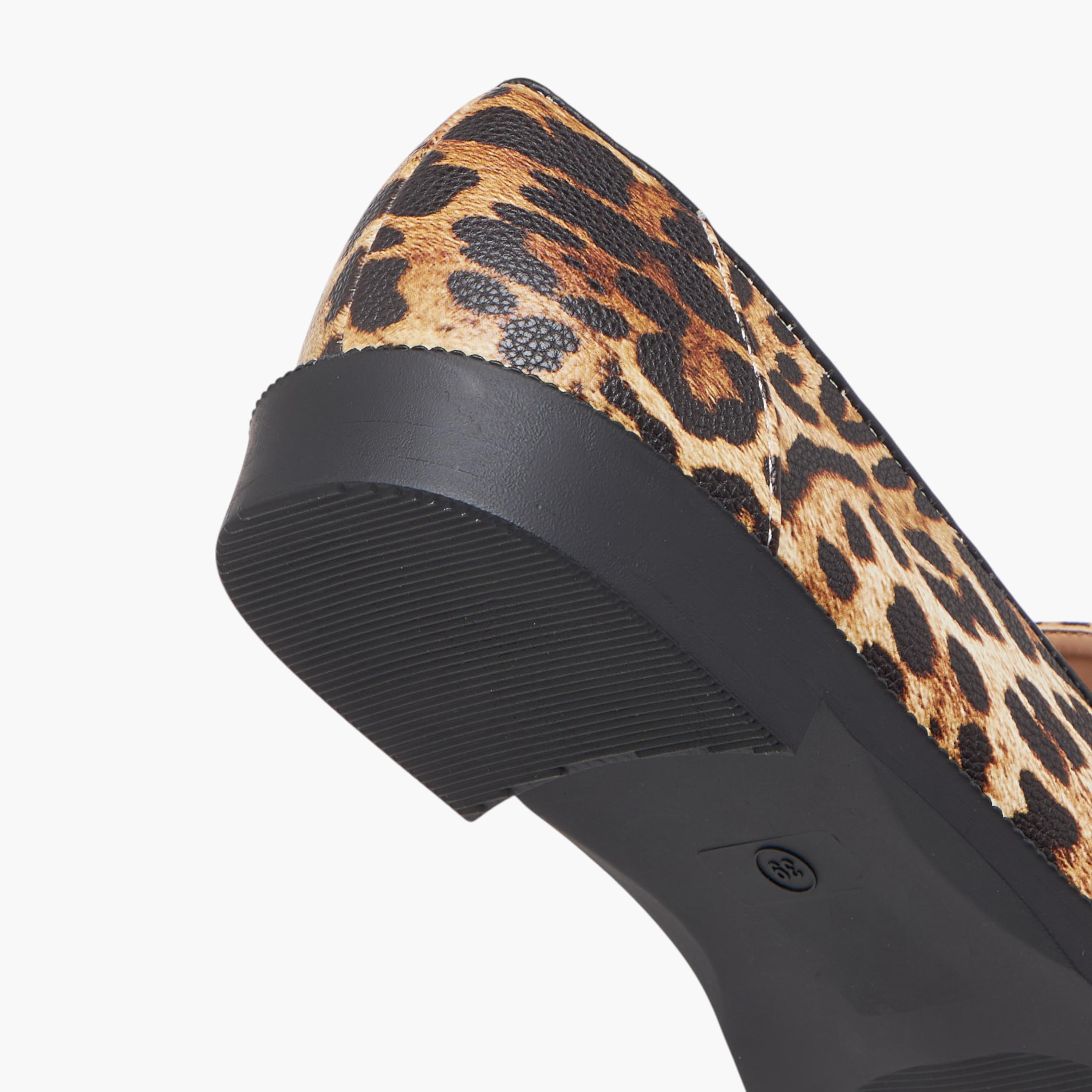 Paprika Animal Print Slip-On Loafers-women-shoes-loafersandmoccasins-image-5
