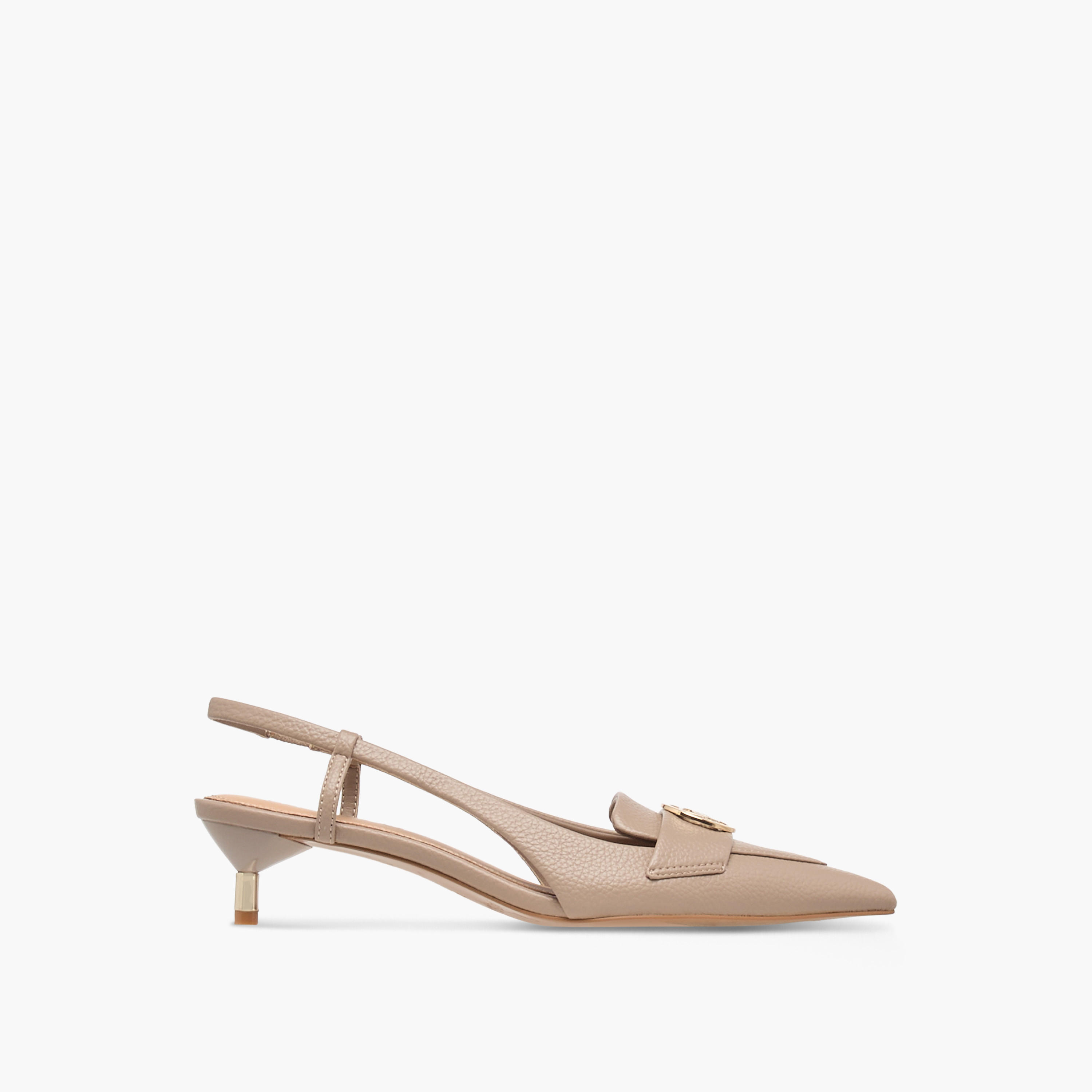Paprika Metallic Accent Slingback Shoes with Kitten Heels-women-shoes-sandals-heeled-image-3