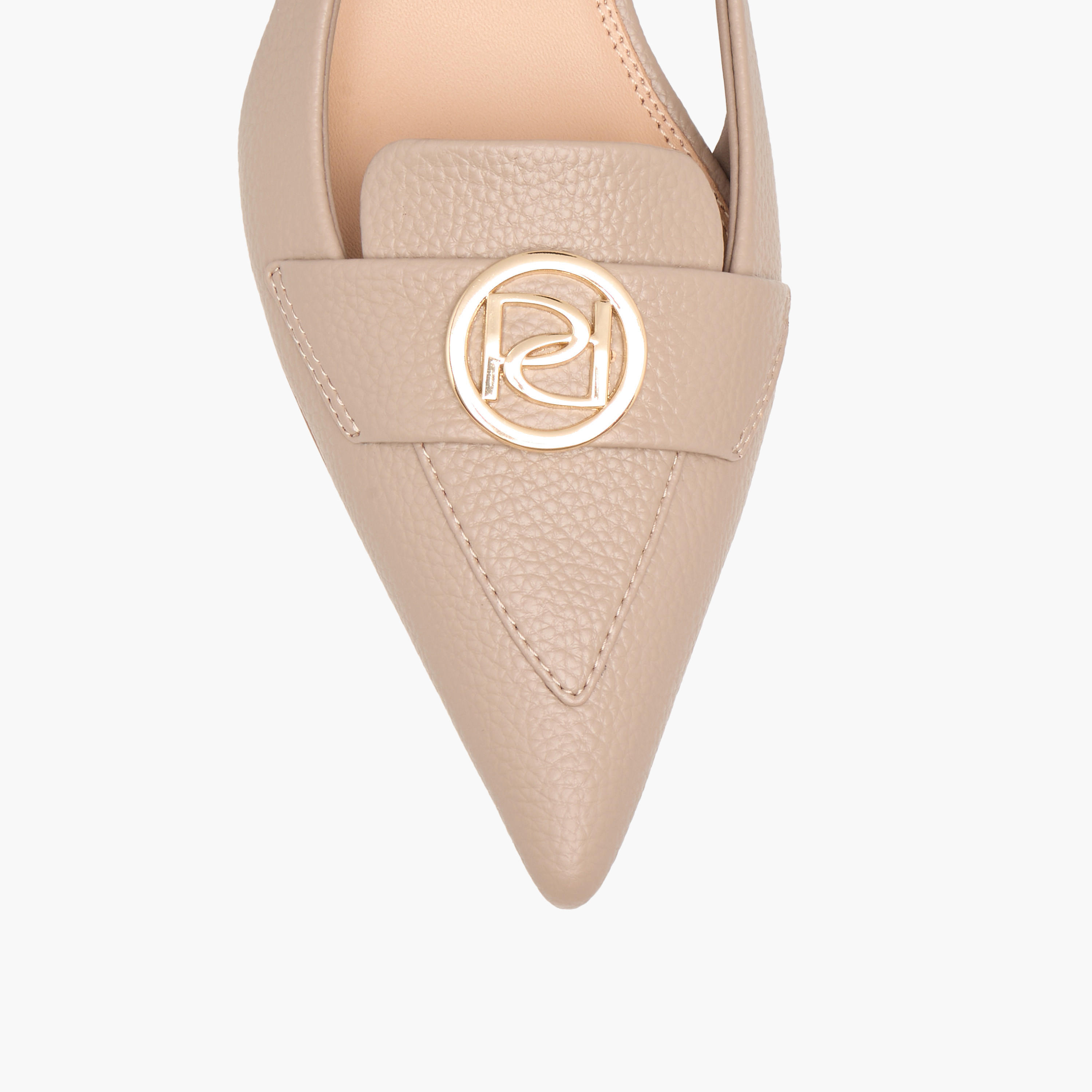 Paprika Metallic Accent Slingback Shoes with Kitten Heels-women-shoes-sandals-heeled-image-4