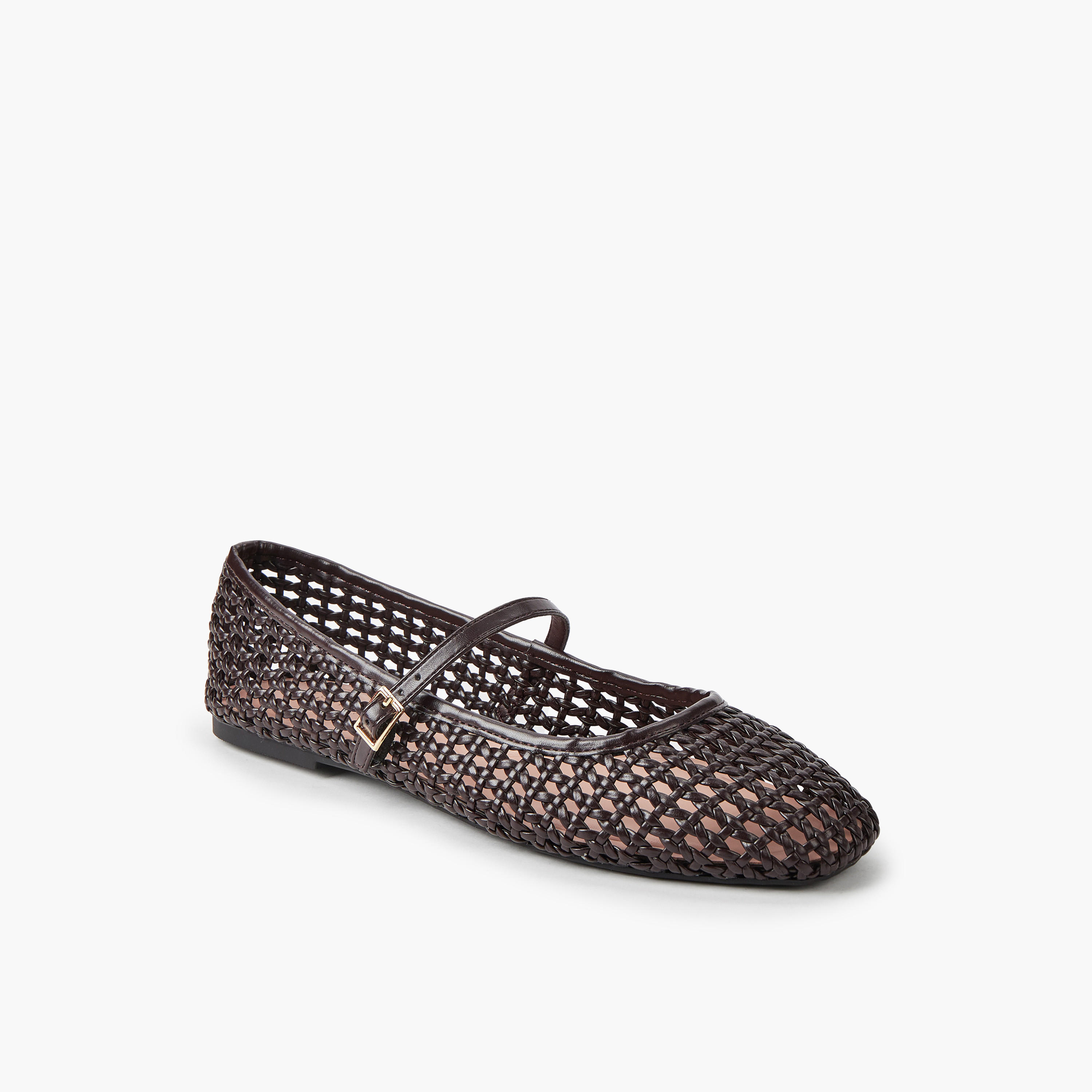 Celeste Women Buckle Strap Ballerina Shoes-women-shoes-ballerinas-image-2