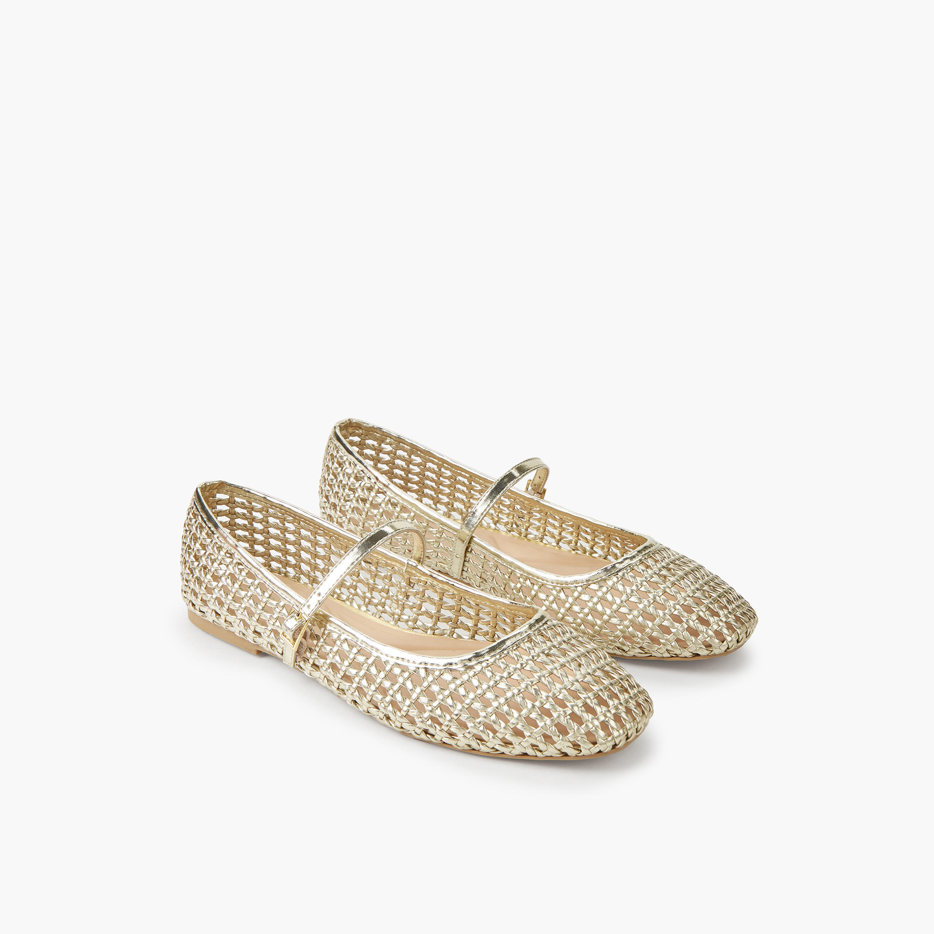 Celeste Women Buckle Strap Ballerina Shoes-women-shoes-ballerinas-image-1