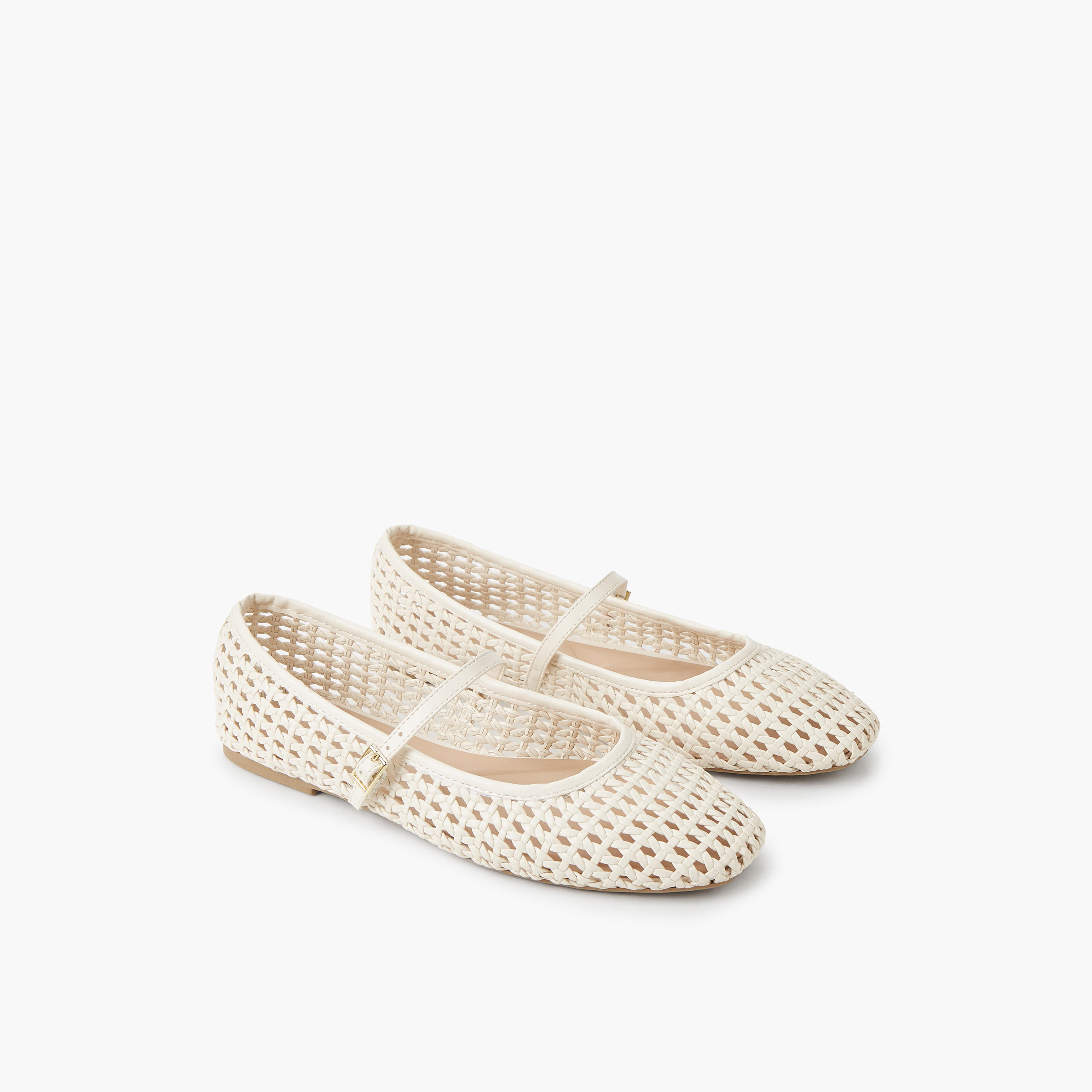 Celeste Women Buckle Strap Ballerina Shoes-women-shoes-ballerinas-image-1