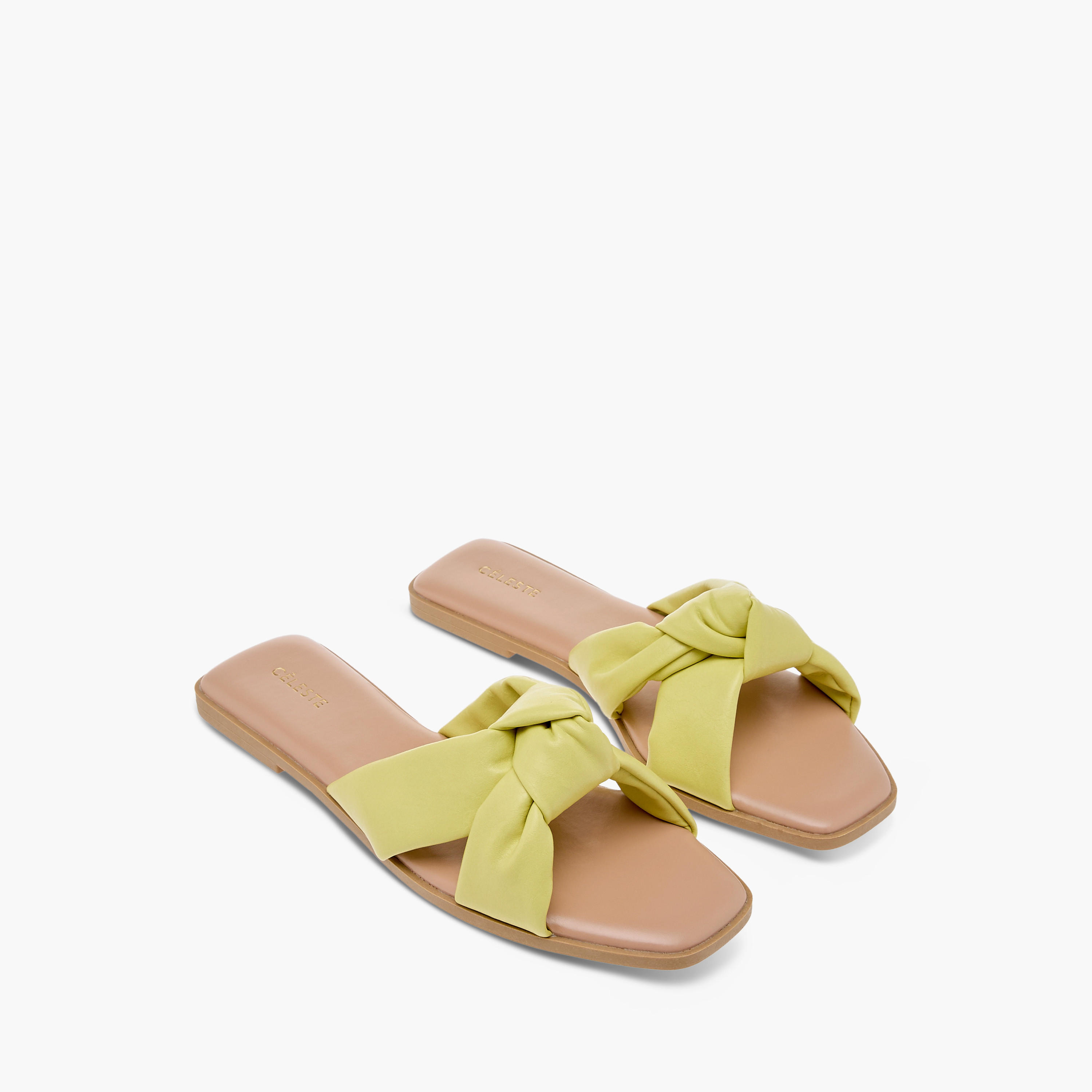 صندل مسطح سهل الارتداء بعقدة للنساء من سيليست-women-shoes-flats-sandals-image-1