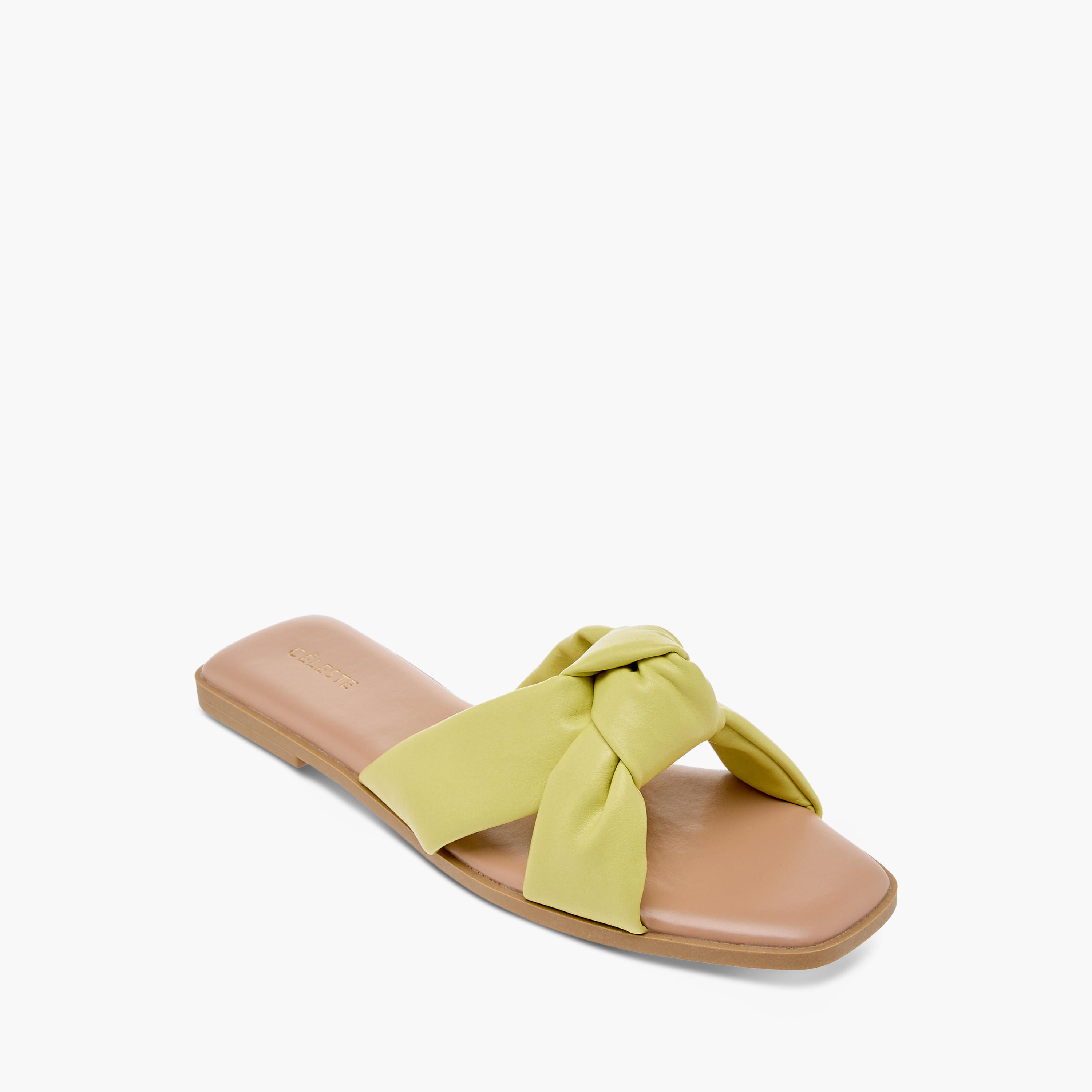 صندل مسطح سهل الارتداء بعقدة للنساء من سيليست-women-shoes-flats-sandals-image-2