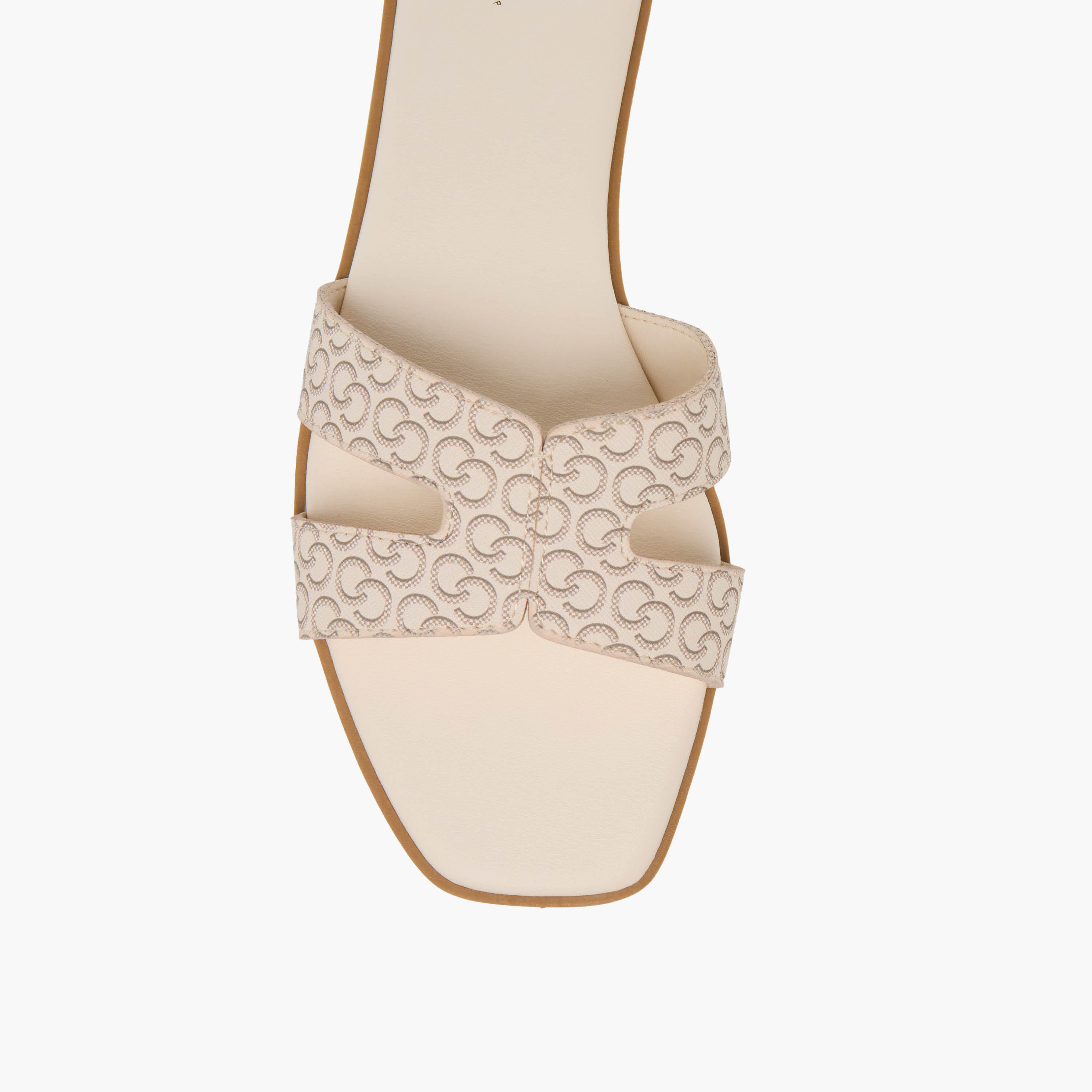 Celeste Women Monogram Print Flat Sandals-women-shoes-flats-sandals-image-4