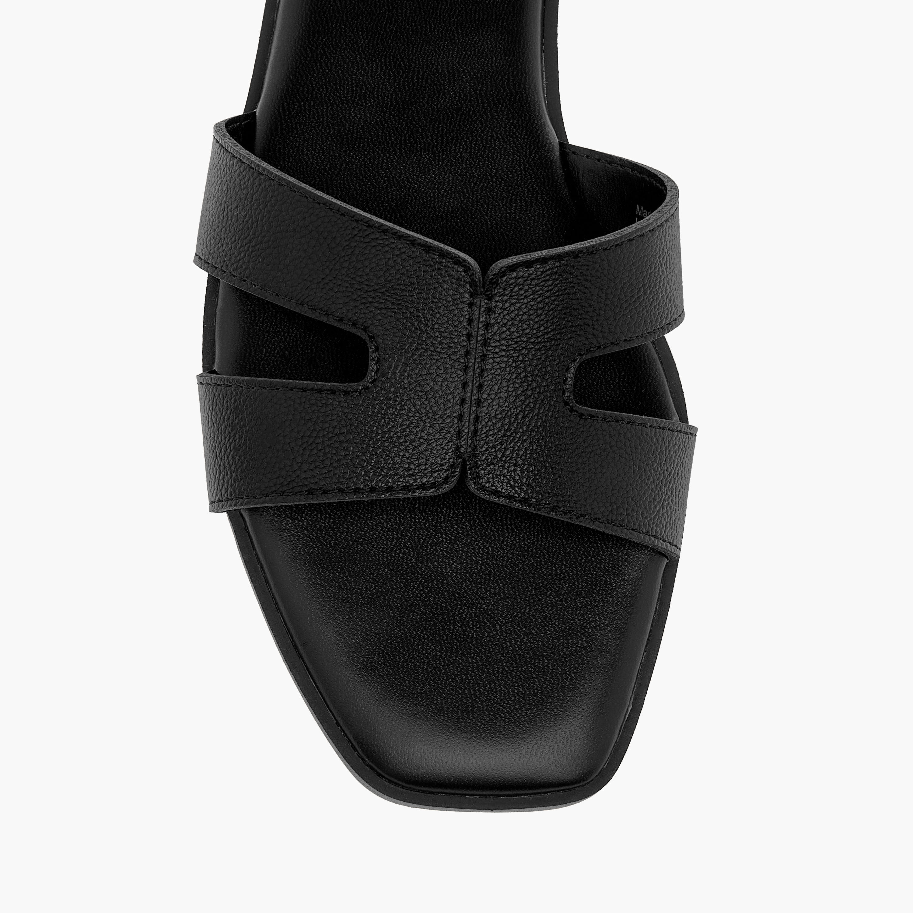 Celeste Women's Textured Cutout Detail Slip-On Sandals-women-shoes-flats-sandals-image-4