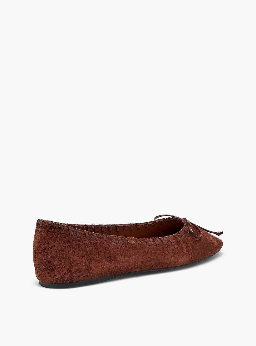 حذاء باليرينا مزين بفيونكة للنساء من سيليست-women-shoes-ballerinas-image-6
