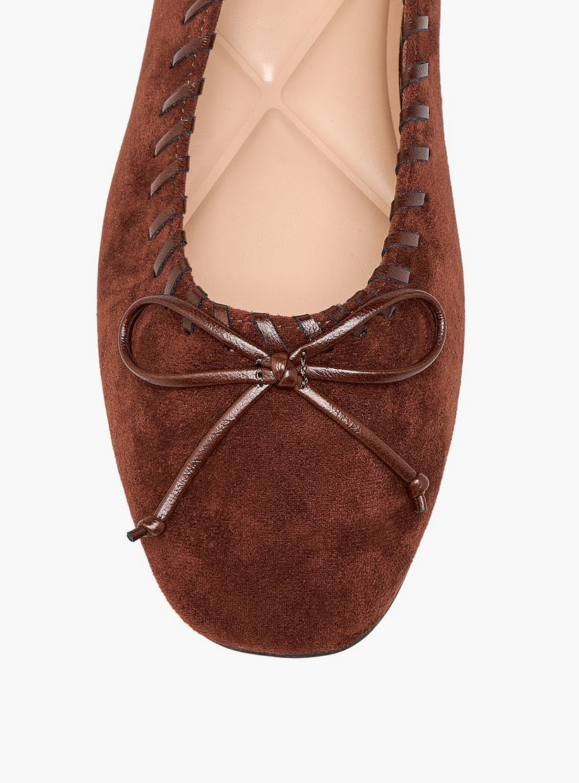 حذاء باليرينا مزين بفيونكة للنساء من سيليست-women-shoes-ballerinas-image-7