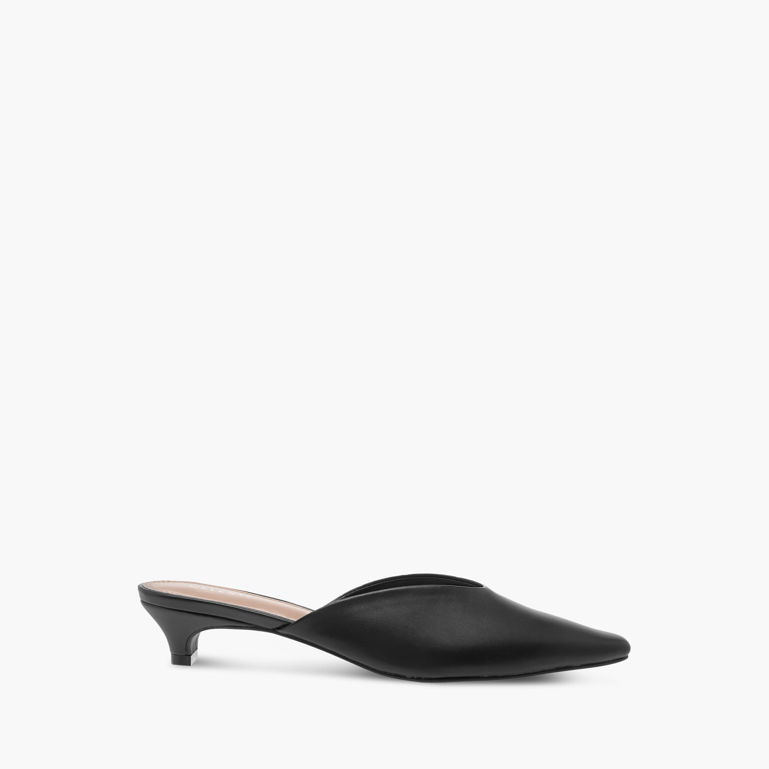 حذاء ميول سادة سهل الارتداء بمقدمة مدببة وكعب صغير للنساء من سيليست-women-shoes-heels-image-3