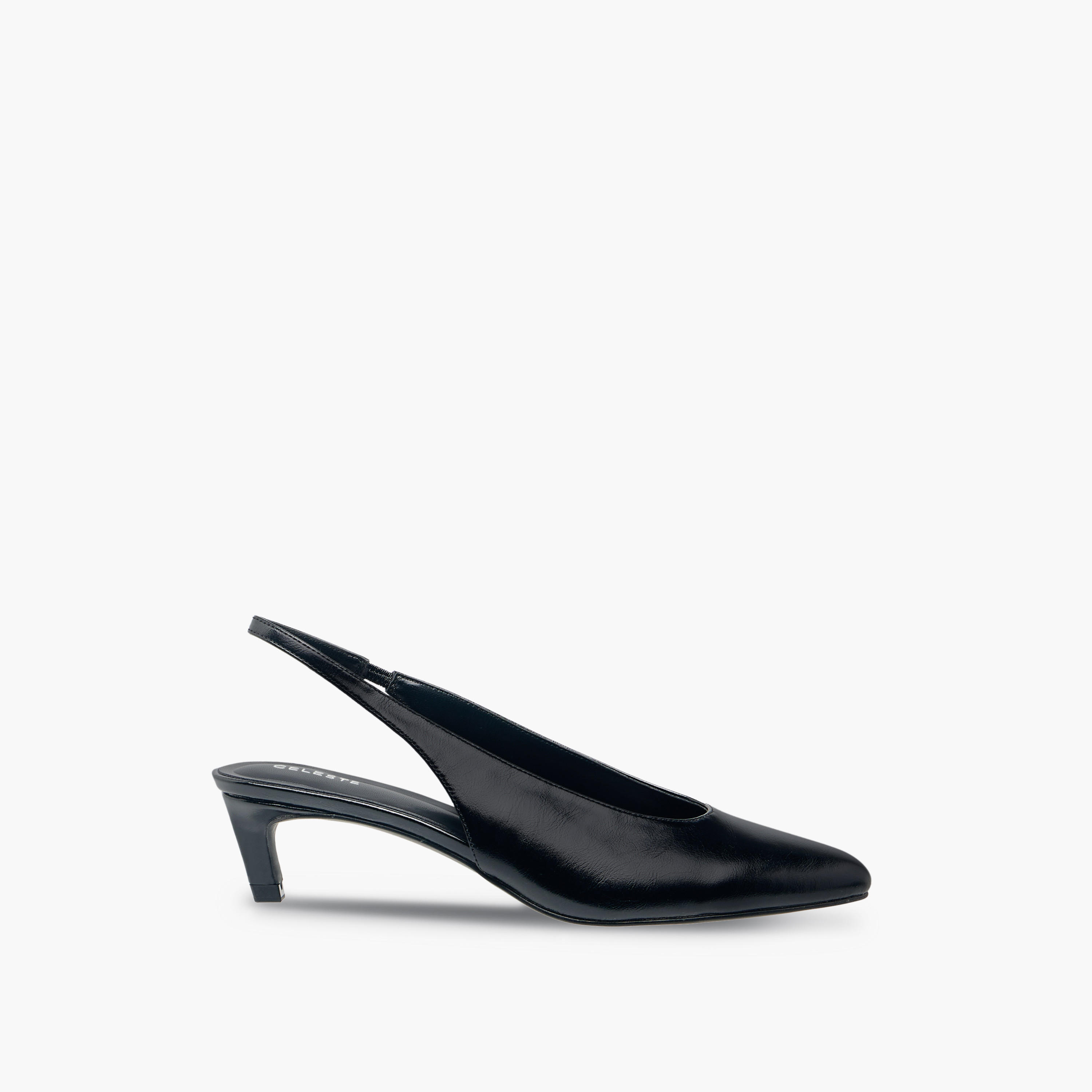Celeste Women's Solid Slingback Pointed Toe Shoes with Kitten Heels-women-shoes-heels-image-3