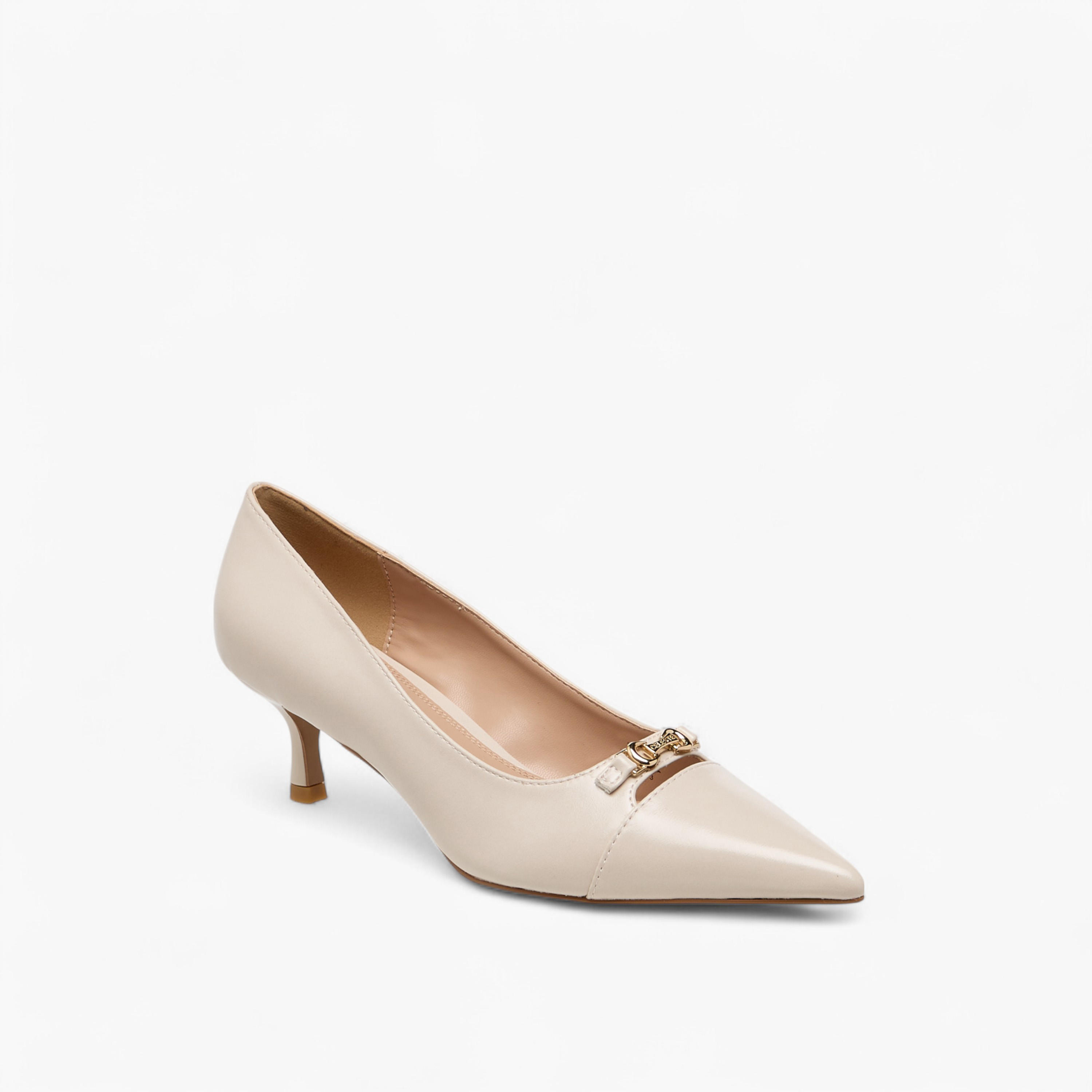 Celeste Women's Solid Slip-On Pumps with Kitten Heels-women-shoes-heels-image-3