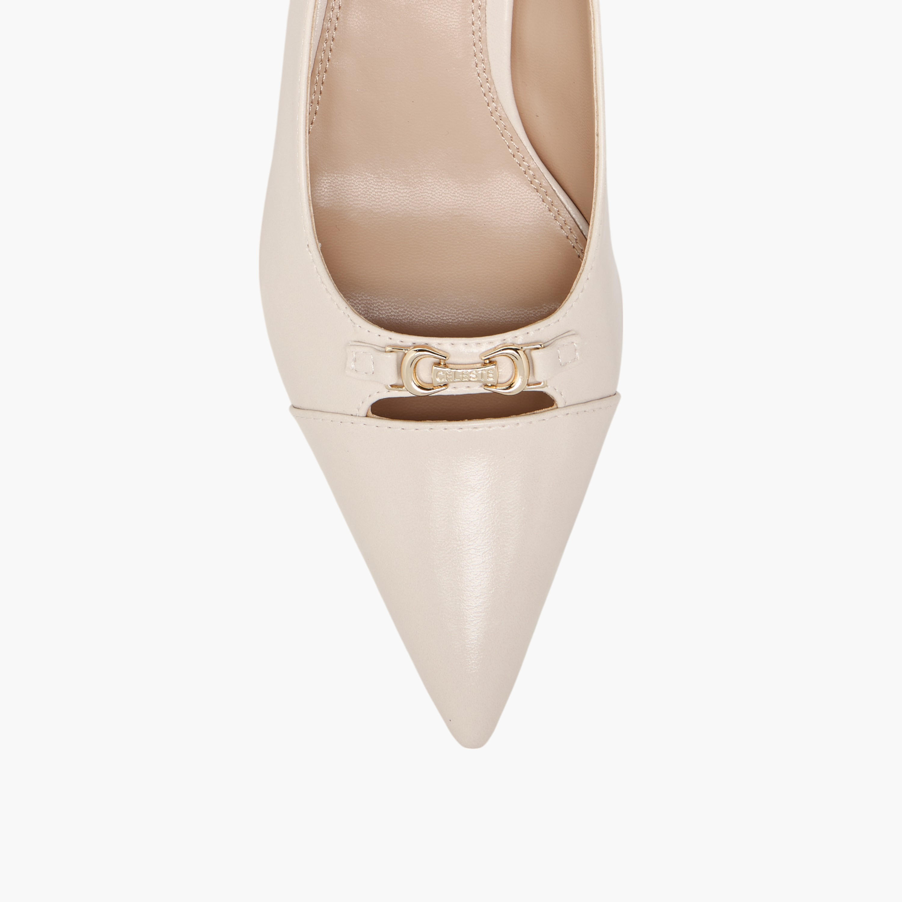 Celeste Women's Solid Slip-On Pumps with Kitten Heels-women-shoes-heels-image-5