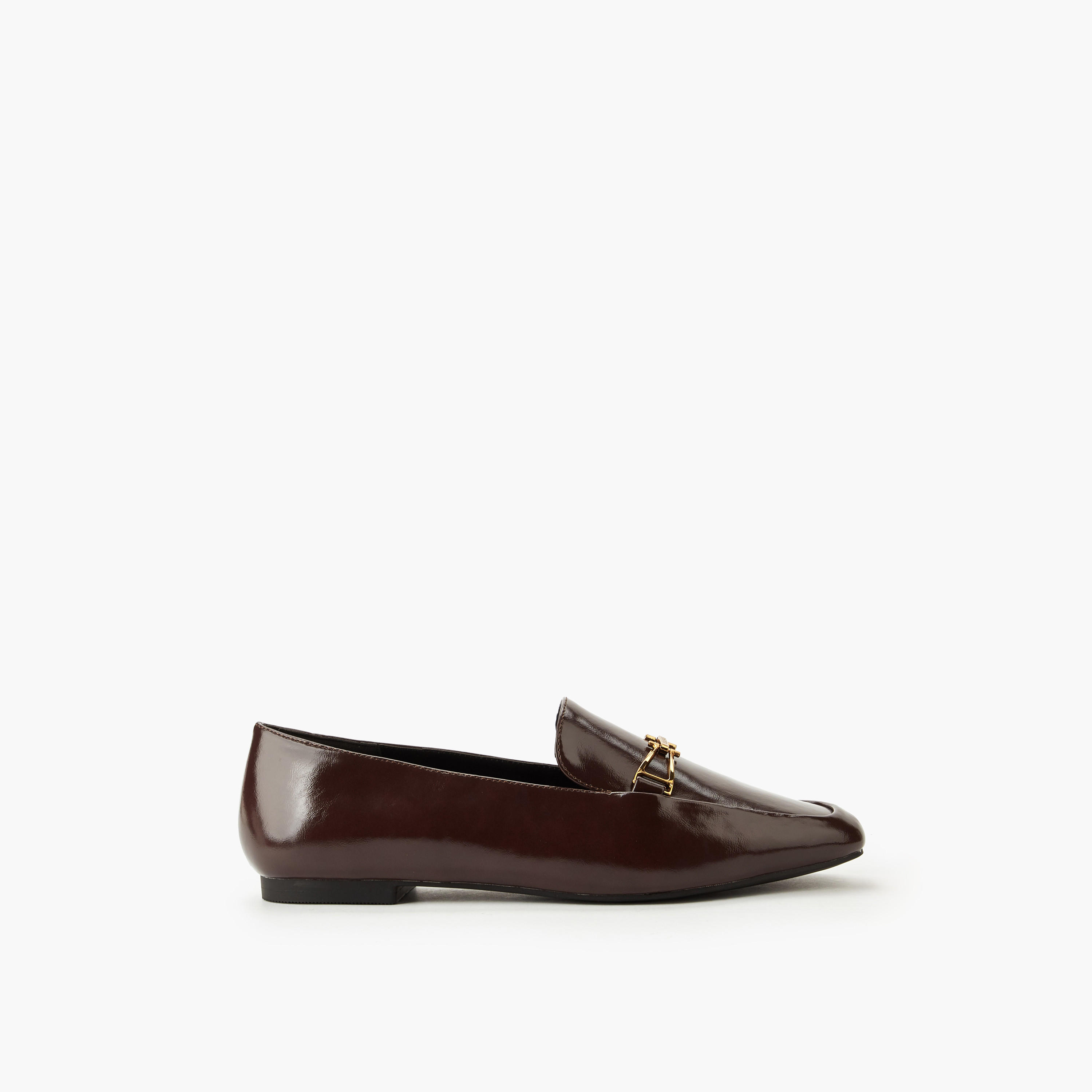 Celeste Women Metal Accent Loafers-women-shoes-flats-loafers-image-3