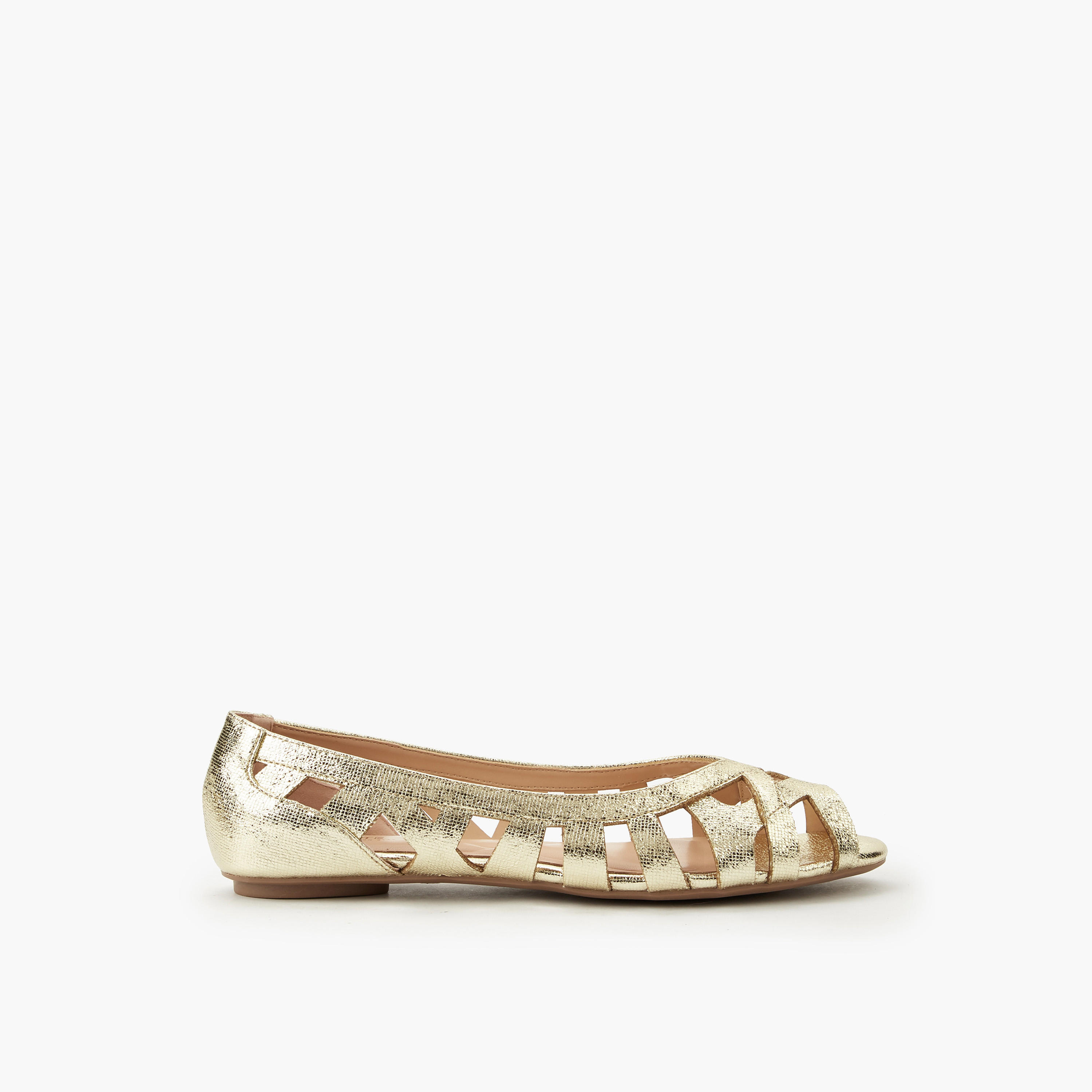 Celeste Women Cutout Design Ballerina Shoes-women-shoes-ballerinas-image-2