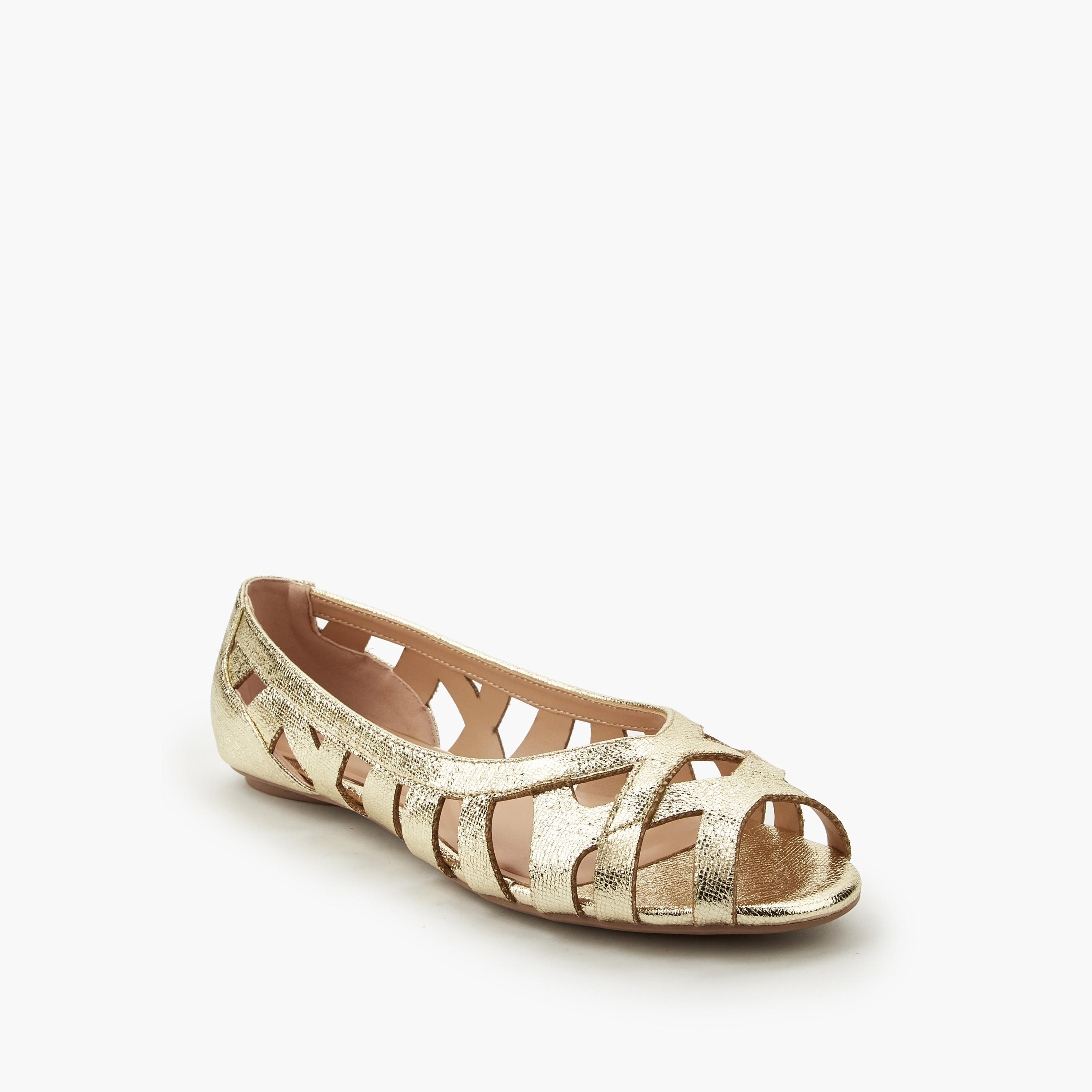 Celeste Women Cutout Design Ballerina Shoes-women-shoes-ballerinas-image-3