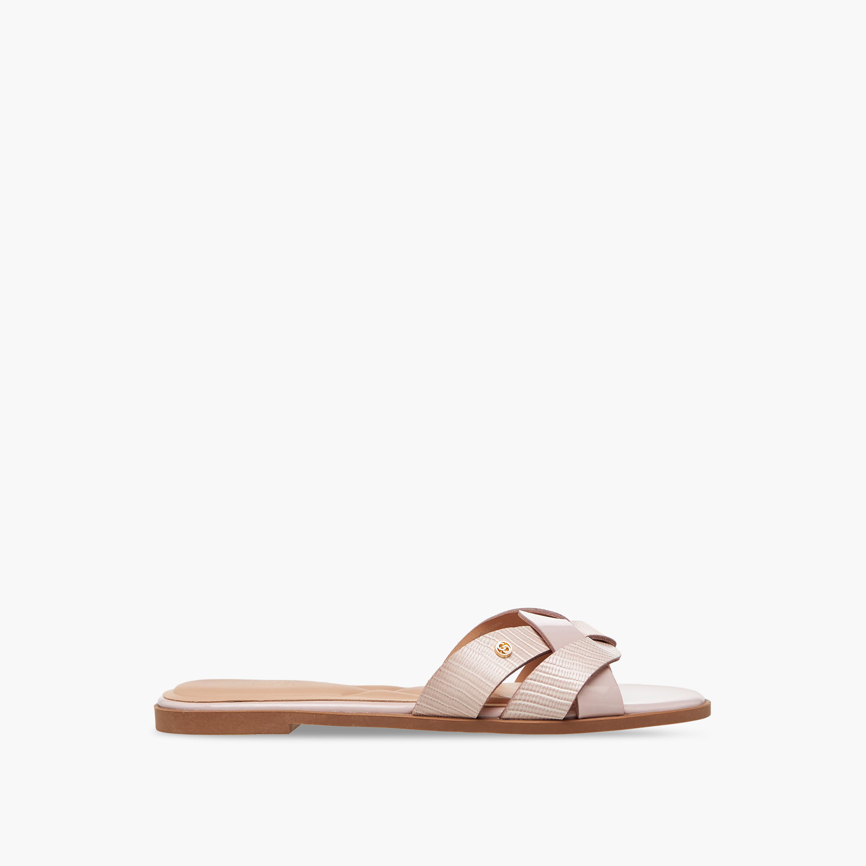 Celeste Women Textured Knot Slide Sandals-women-shoes-flats-sandals-image-3