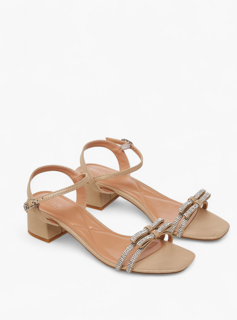 Celeste Women Embellished Block Heel Sandals-women-shoes-sandals-heeled-image-1