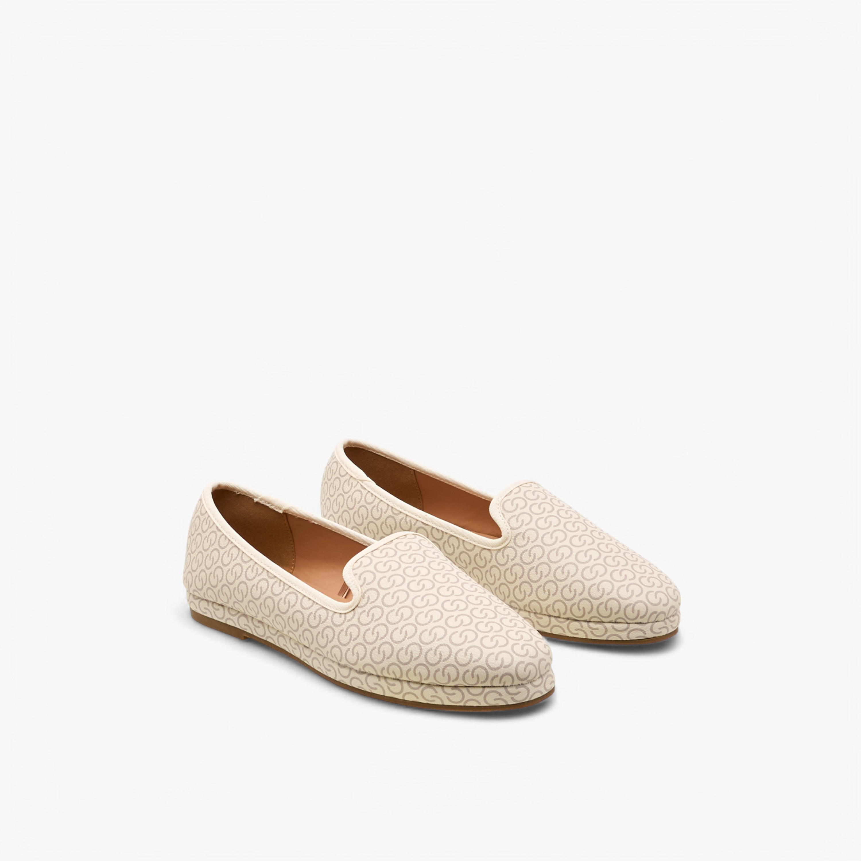 Celeste Women's Monogram Print Slip-On Loafers-women-shoes-flats-loafers-image-1