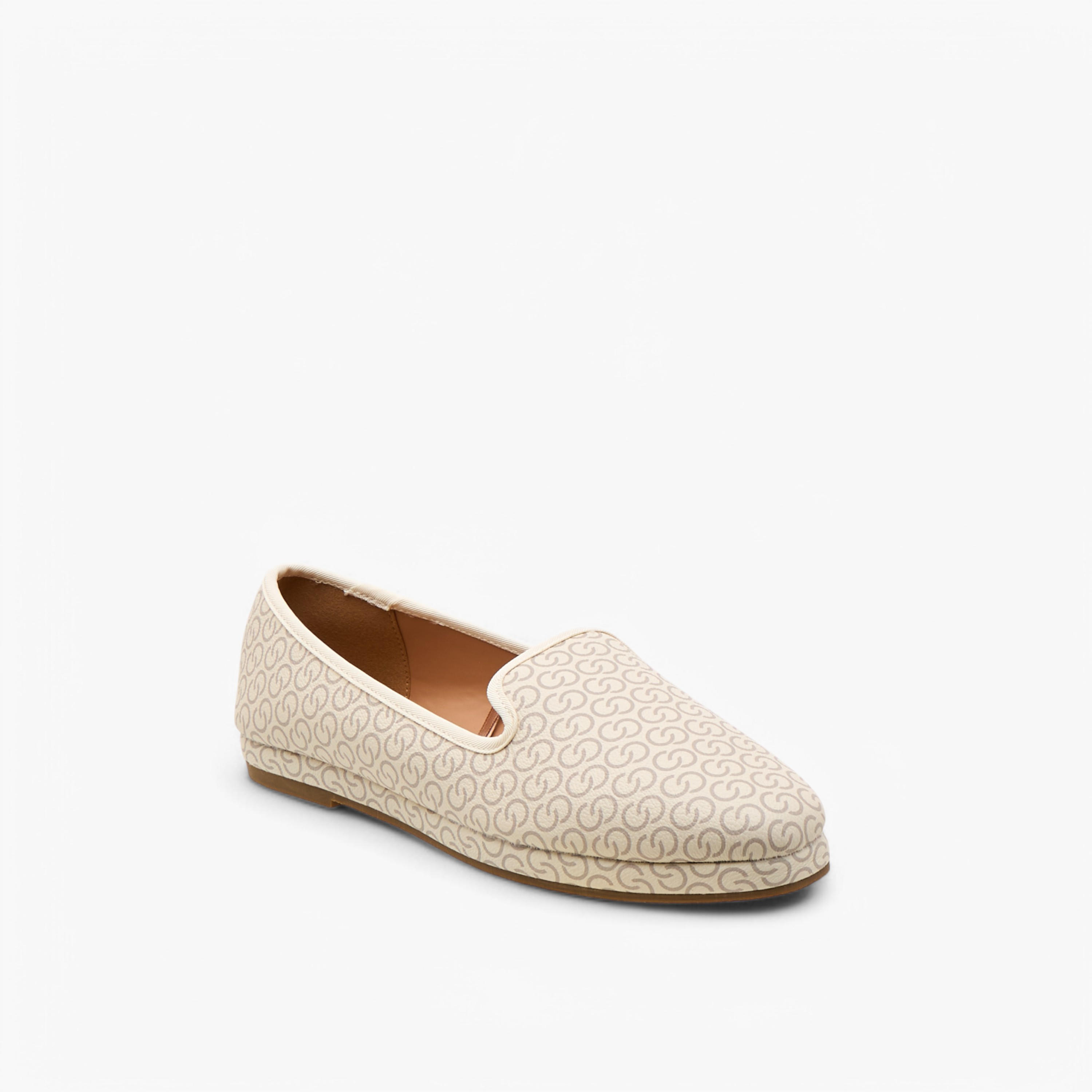 Celeste Women's Monogram Print Slip-On Loafers-women-shoes-flats-loafers-image-2