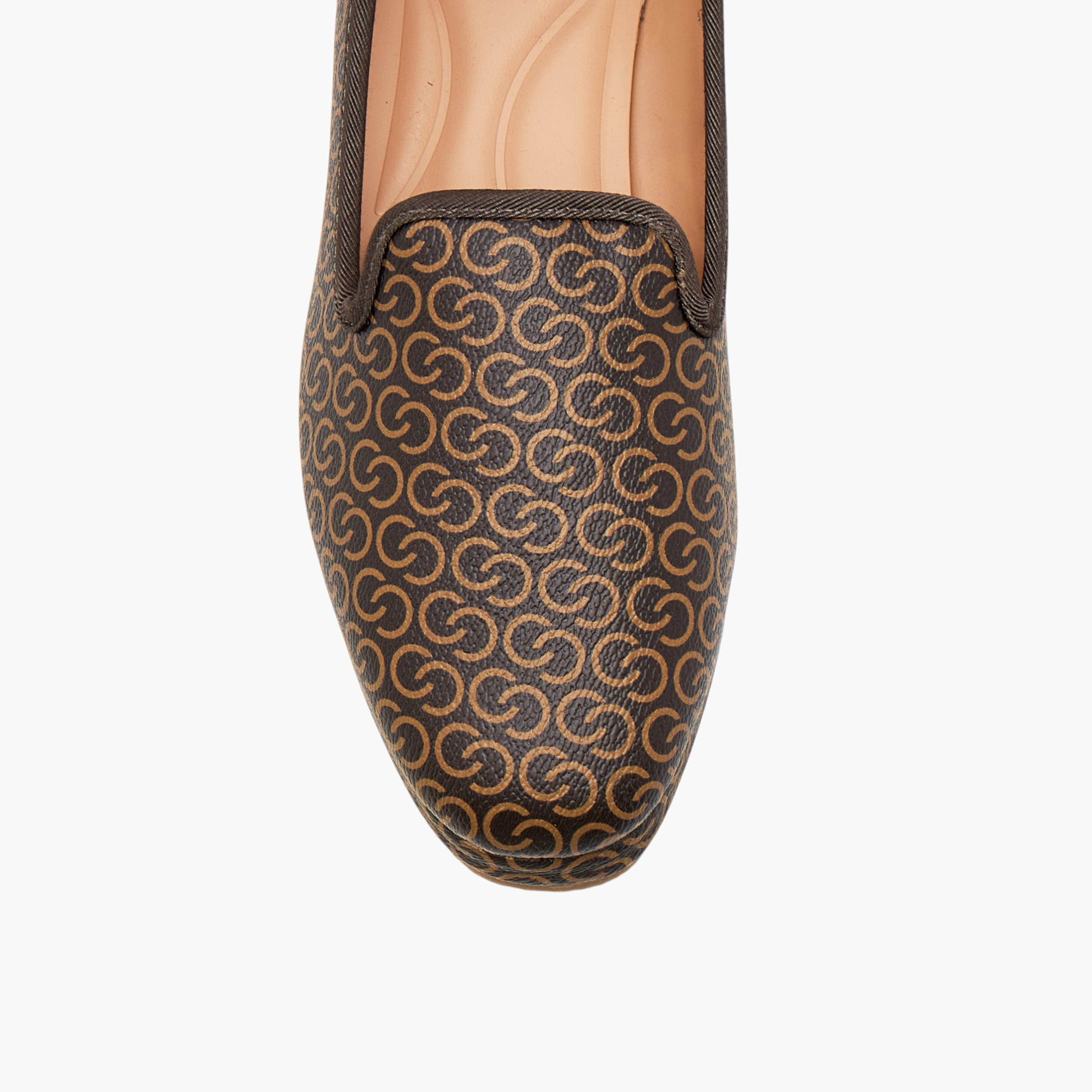 Celeste Women's Monogram Print Slip-On Loafers-women-shoes-flats-loafers-image-4
