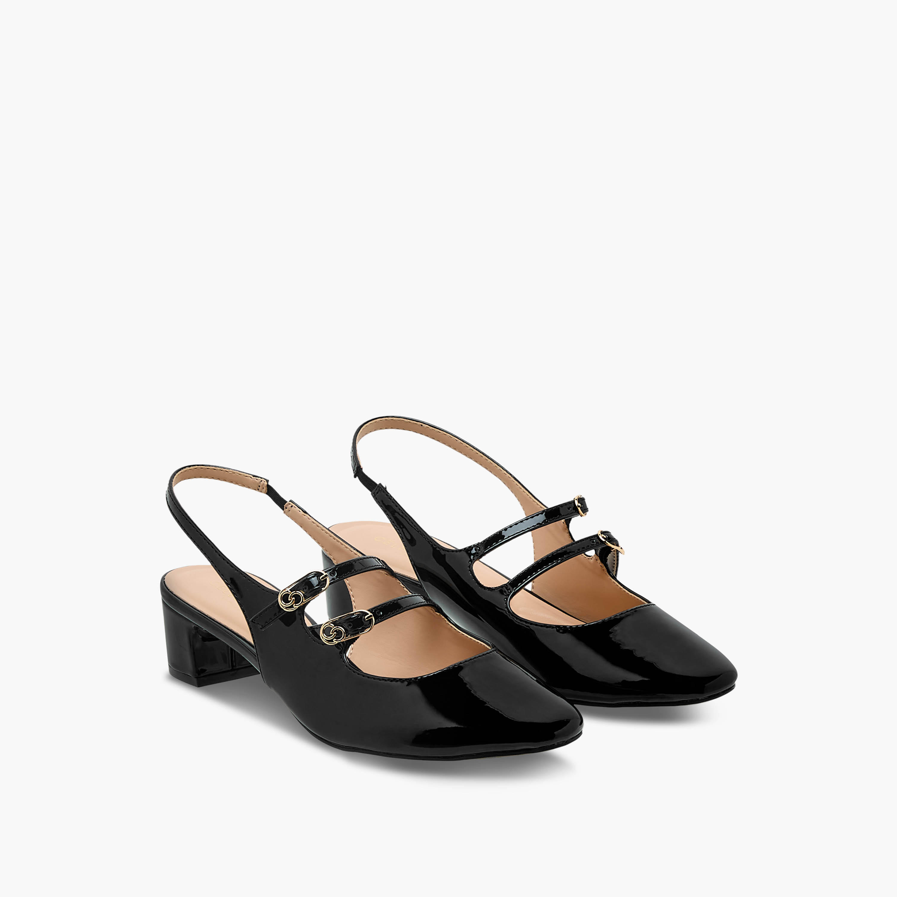 حذاء بكعب سميك وحزام خلفي للنساء من سيليست-women-shoes-heels-image-1