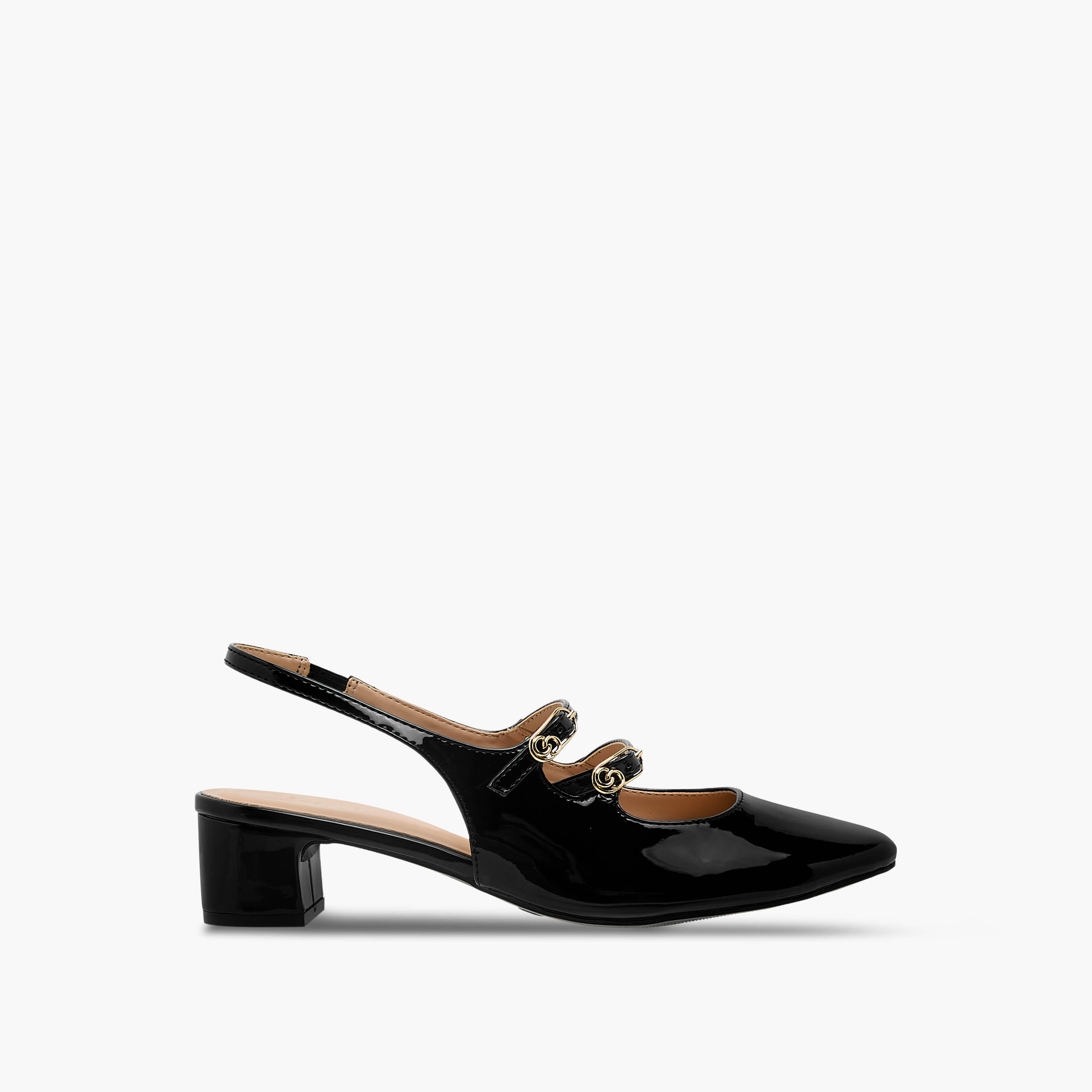 حذاء بكعب سميك وحزام خلفي للنساء من سيليست-women-shoes-heels-image-3