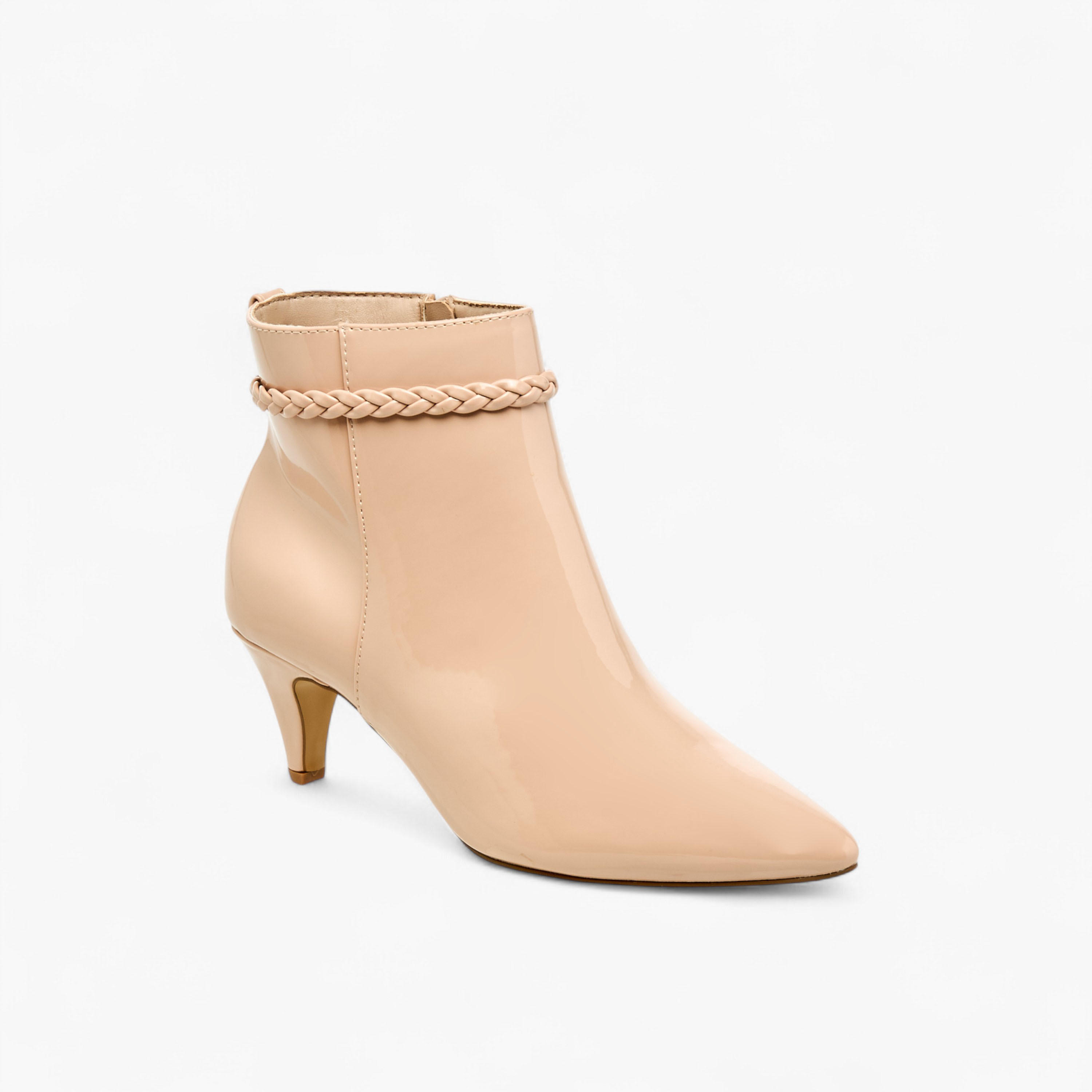 Flora Bella Women Braided Accent Ankle Boots-women-shoes-boots-image-2