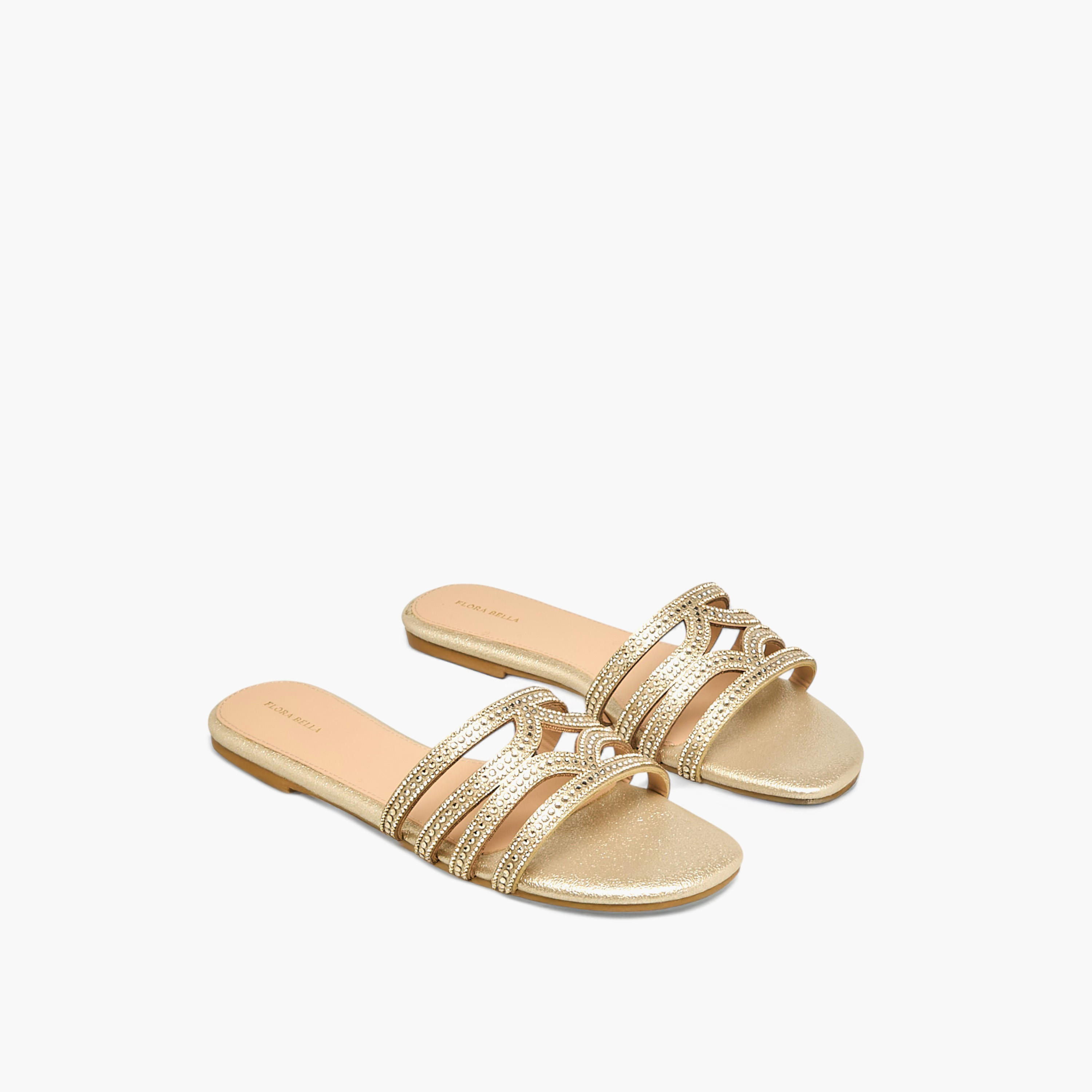 Flora Bella Women Embellished Slip-On Flat Sandals-women-shoes-flats-sandals-image-1
