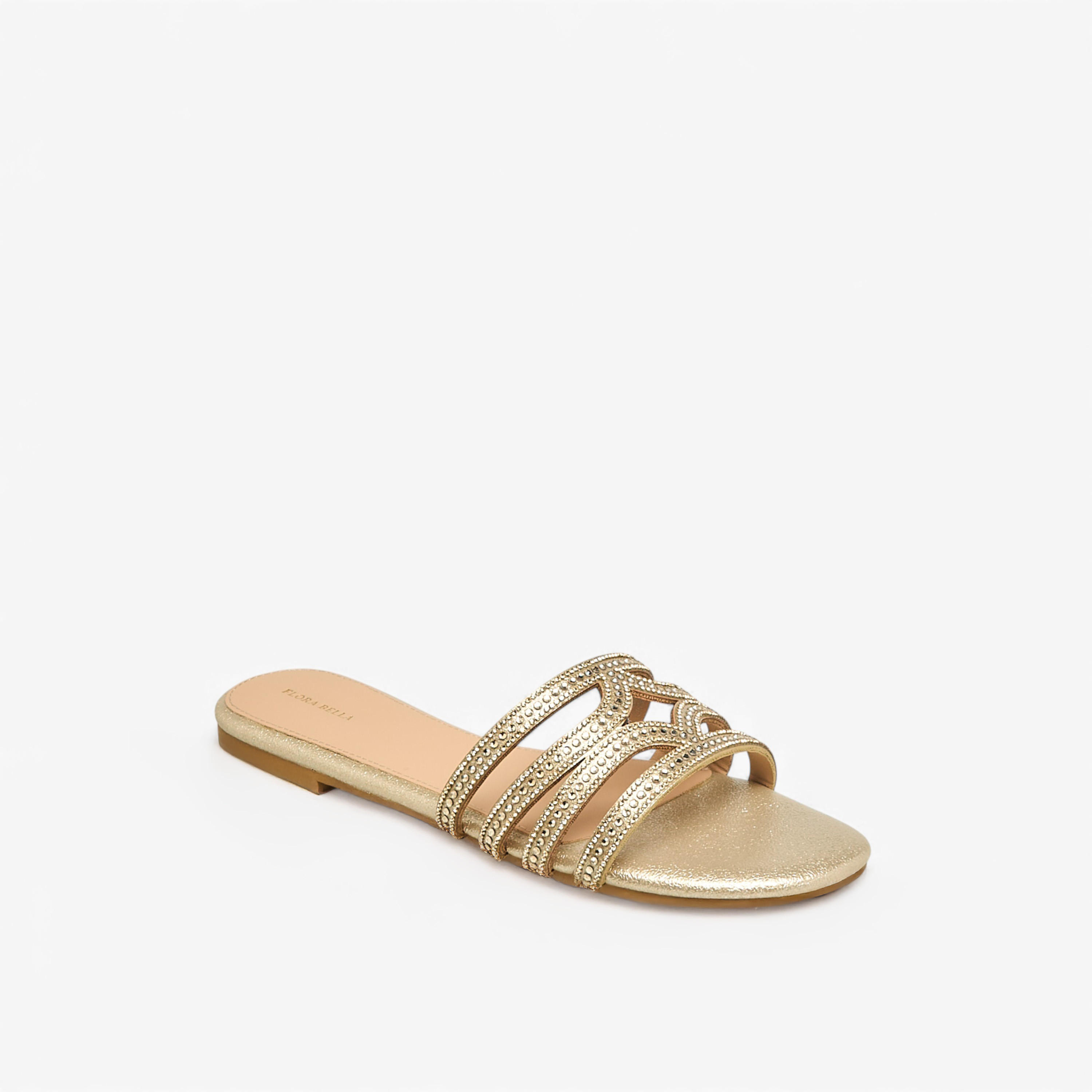 Flora Bella Women Embellished Slip-On Flat Sandals-women-shoes-flats-sandals-image-2