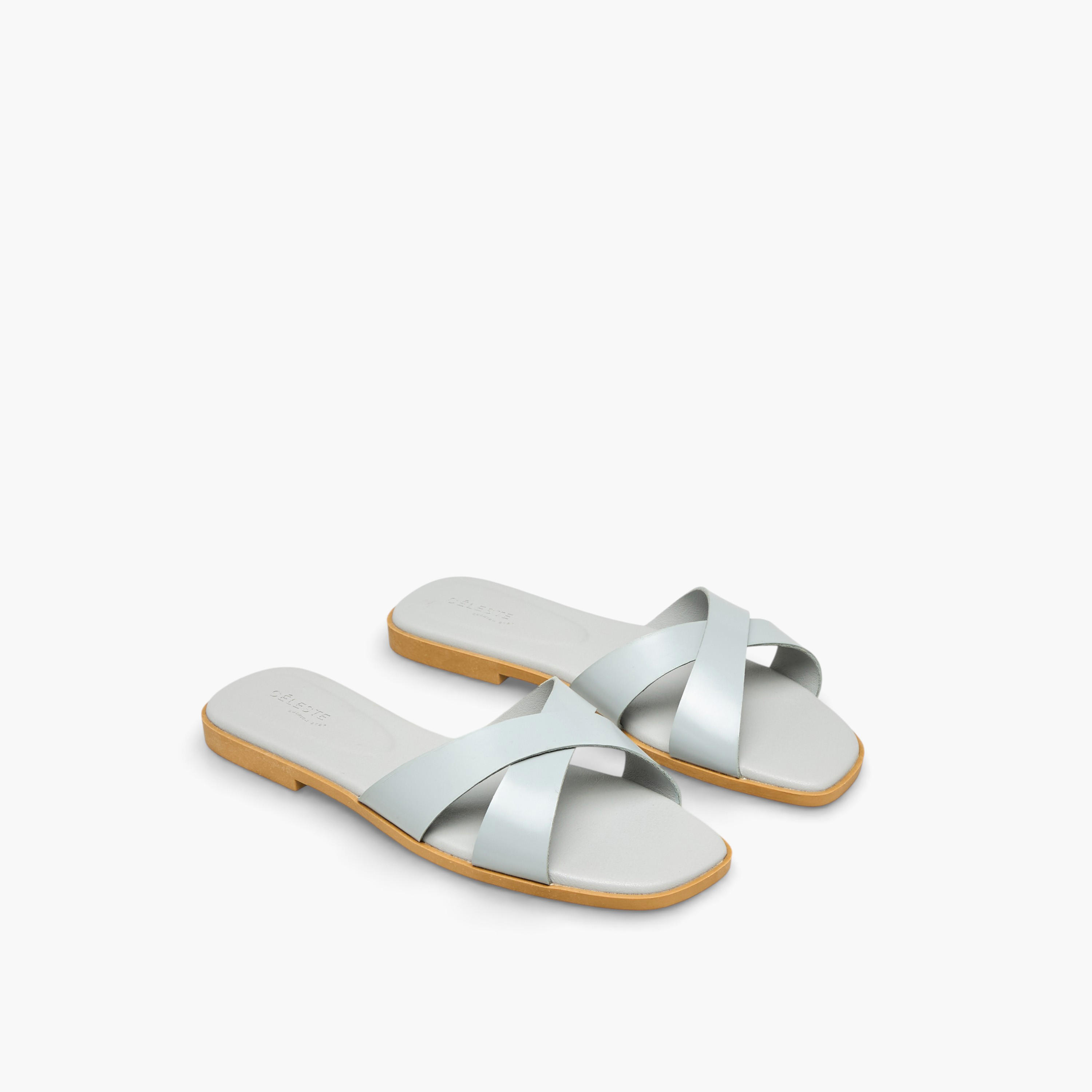 Celeste Women Cross Strap Sandals-women-shoes-flats-sandals-image-1