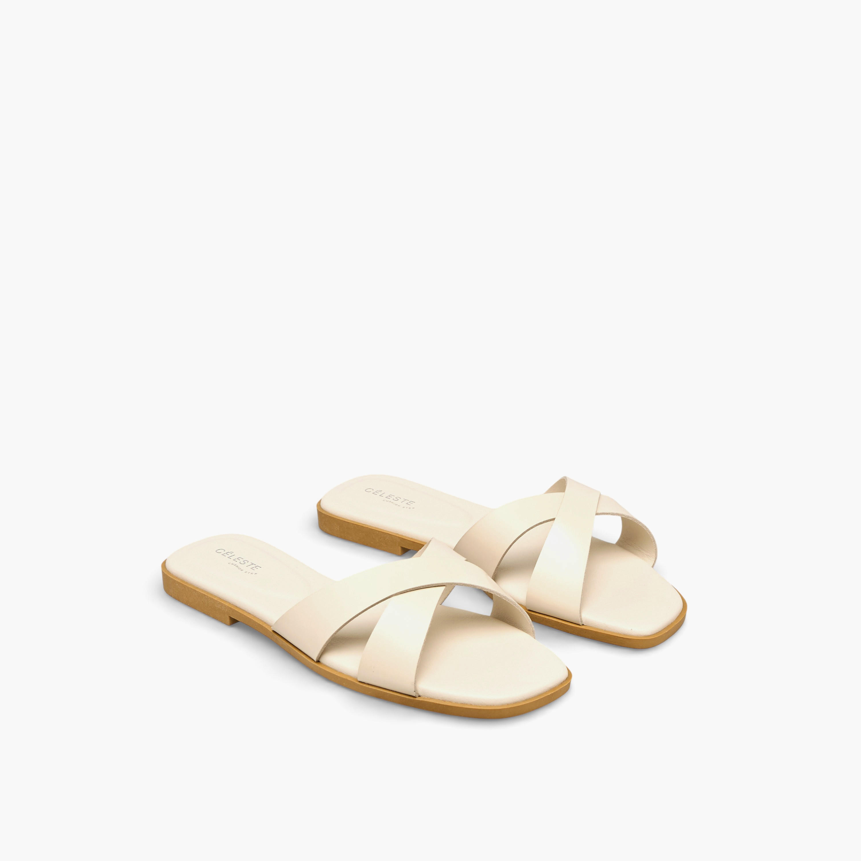 Celeste Women Cross Strap Sandals-women-shoes-flats-sandals-image-1