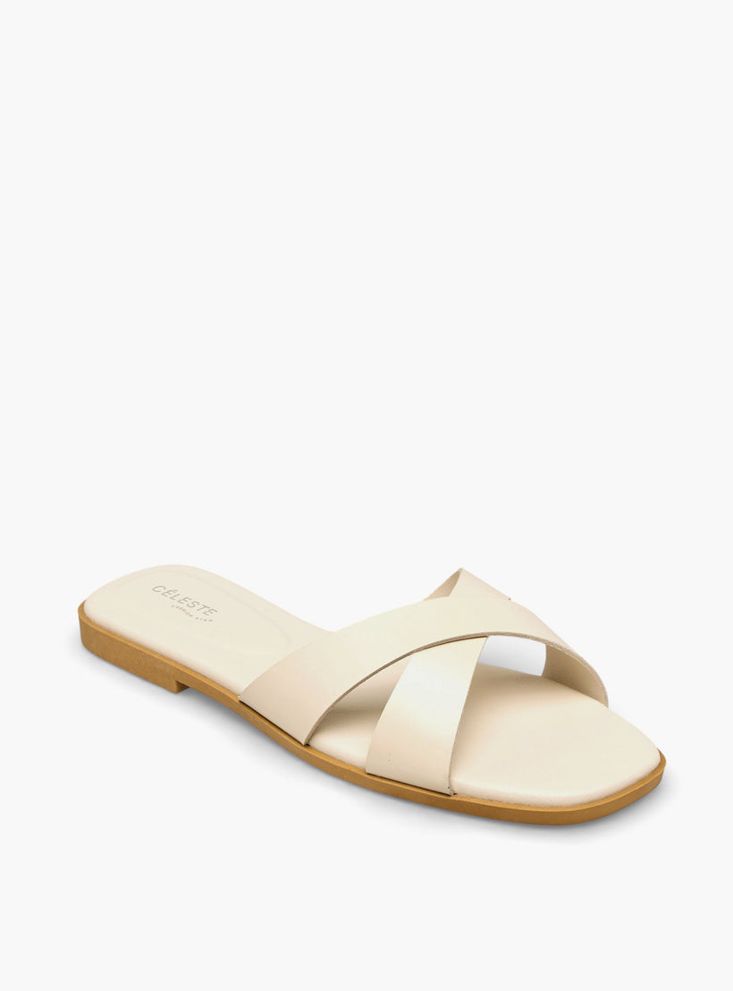 Celeste Women Cross Strap Sandals-women-shoes-flats-sandals-image-2