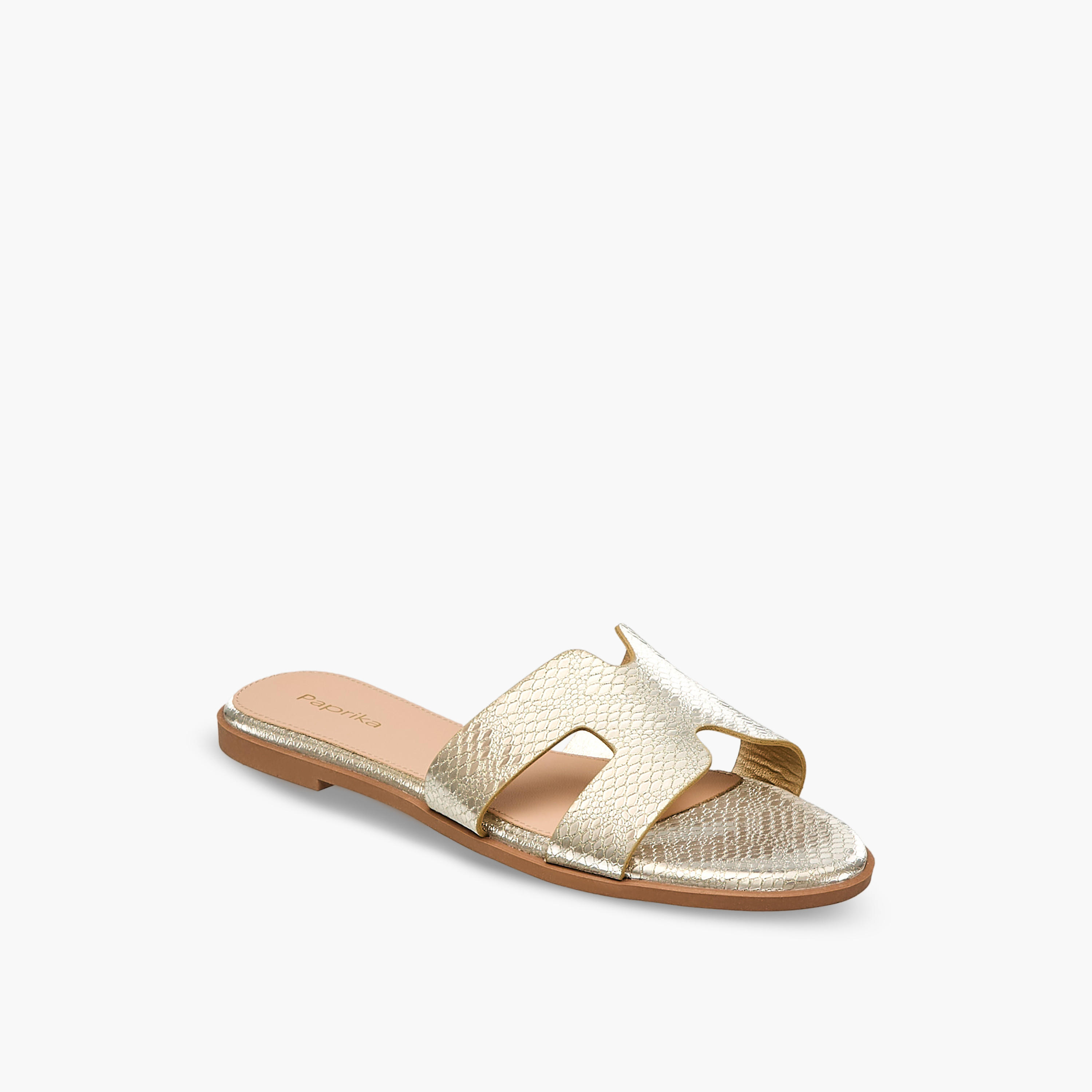صندل سهل الارتداء بملمس بارز للنساء من بابريكا-women-shoes-flats-sandals-image-2
