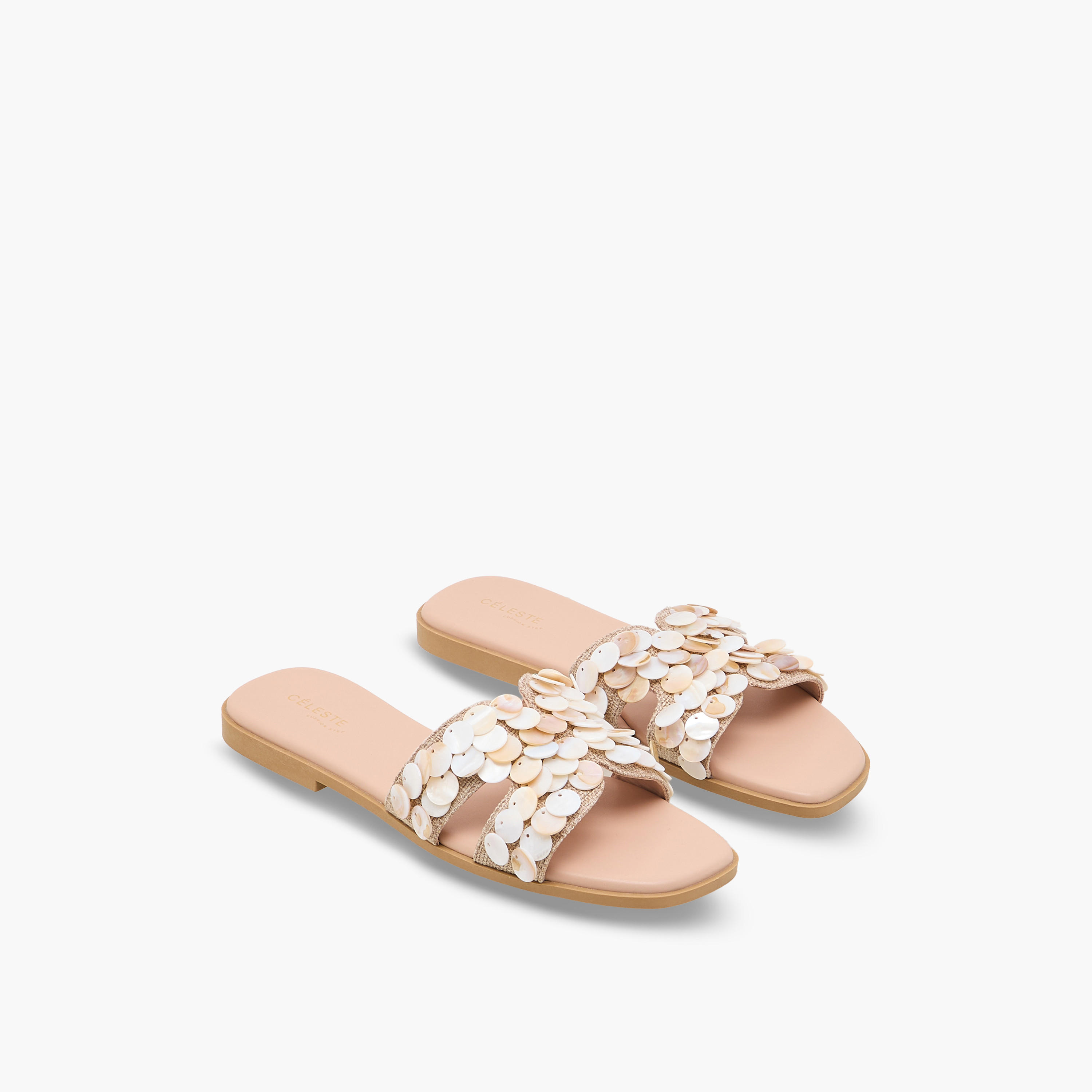 Celeste Women Embellished Slip-On Sandals-women-shoes-flats-sandals-image-1