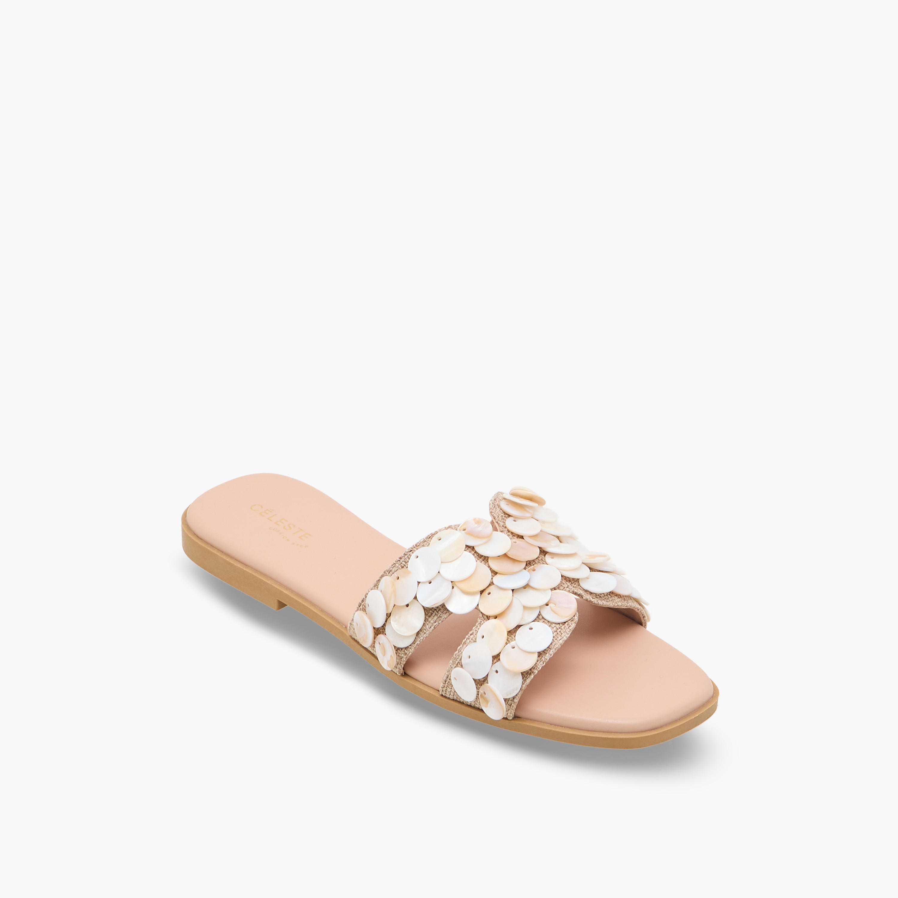 Celeste Women Embellished Slip-On Sandals-women-shoes-flats-sandals-image-2