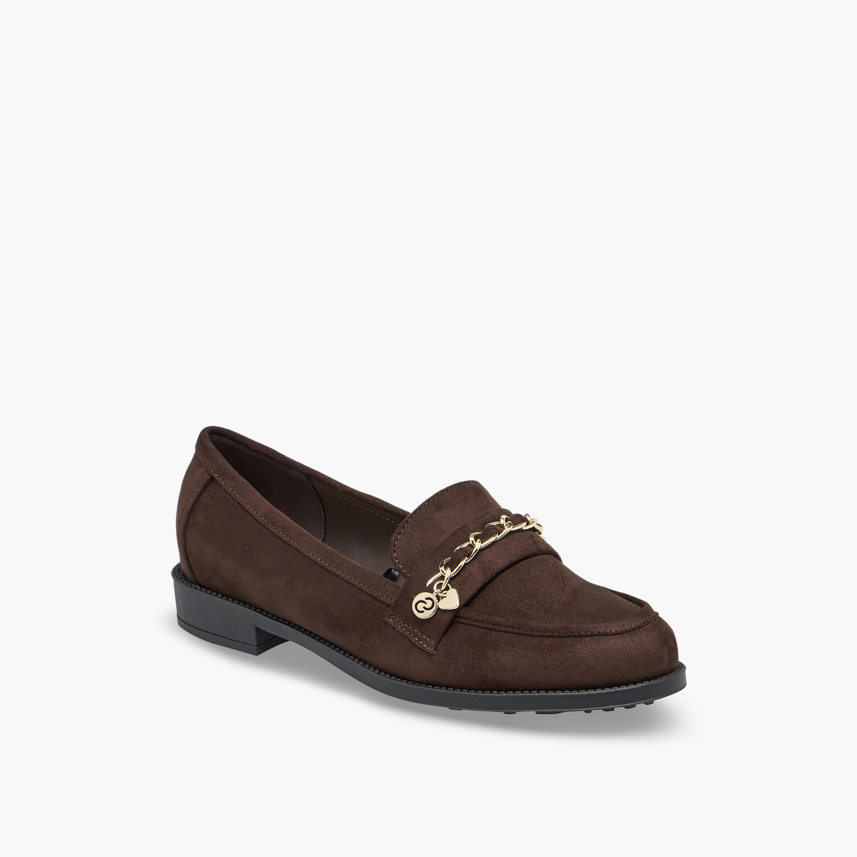 حذاء سهل الارتداء بزينة معدنية للنساء من سيليست-women-shoes-flats-loafers-image-2
