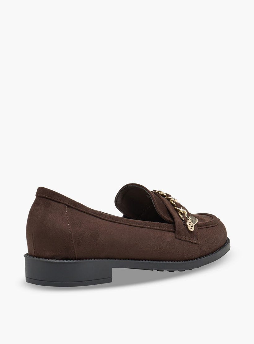 حذاء سهل الارتداء بزينة معدنية للنساء من سيليست-women-shoes-flats-loafers-image-6
