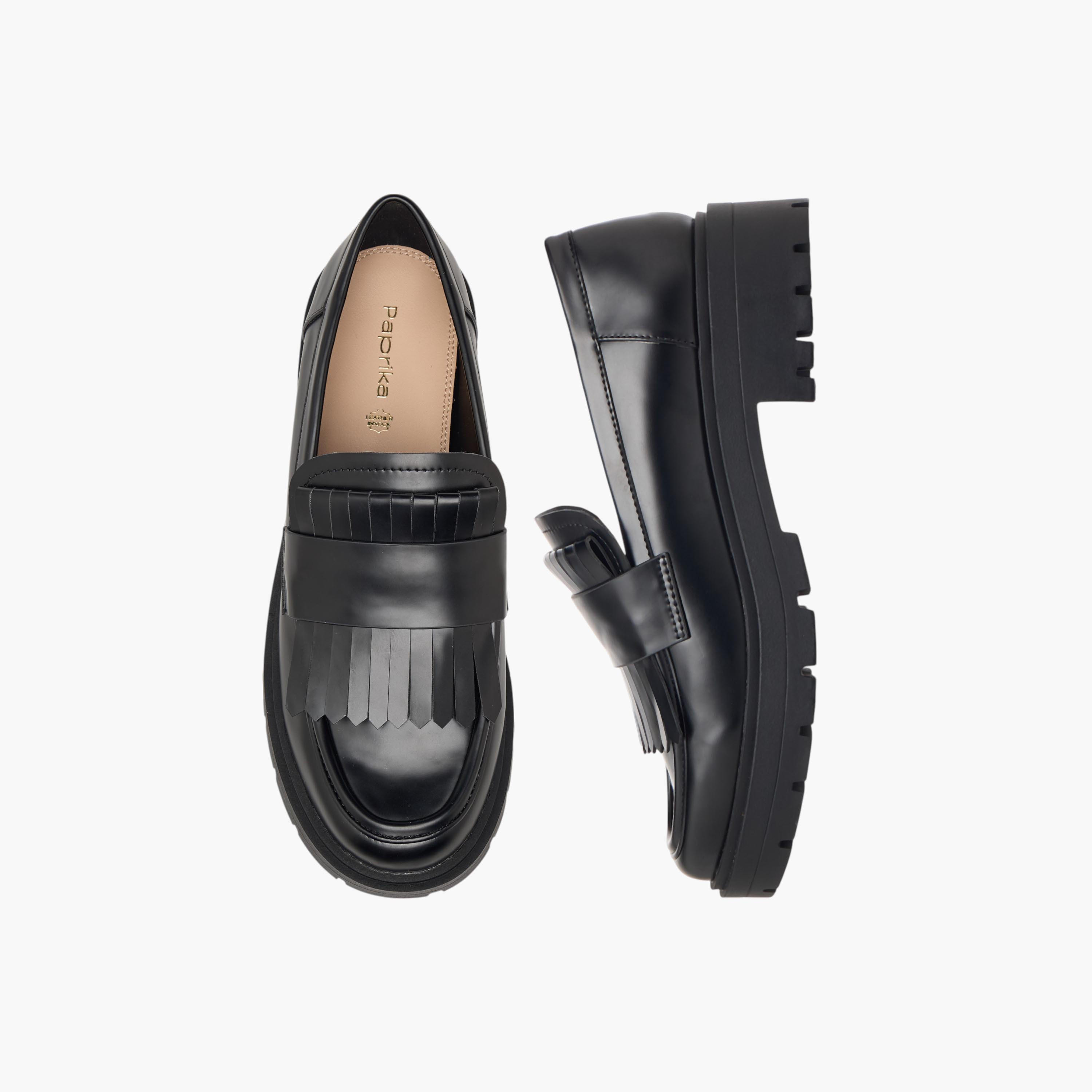حذاء سهل الارتداء بشراشيب من بابريكا-women-shoes-heels-image-1