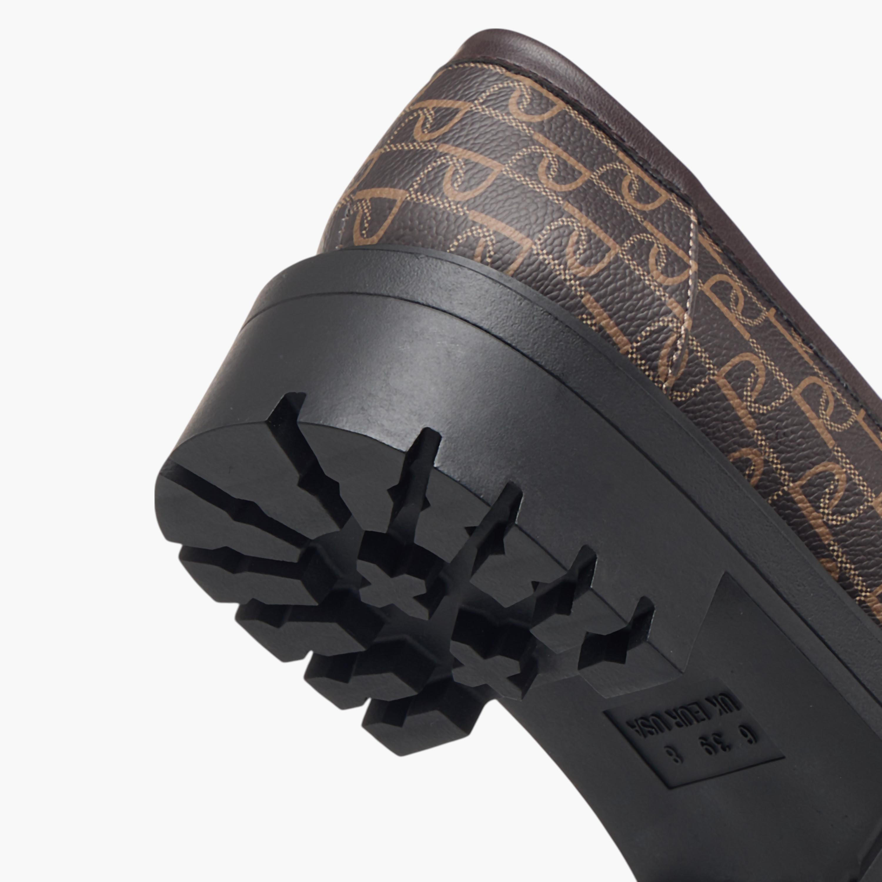 حذاء سهل الارتداء بتفاصيل شراشيب وطبعات مونوجرام من بابريكا-women-shoes-loafersandmoccasins-image-5
