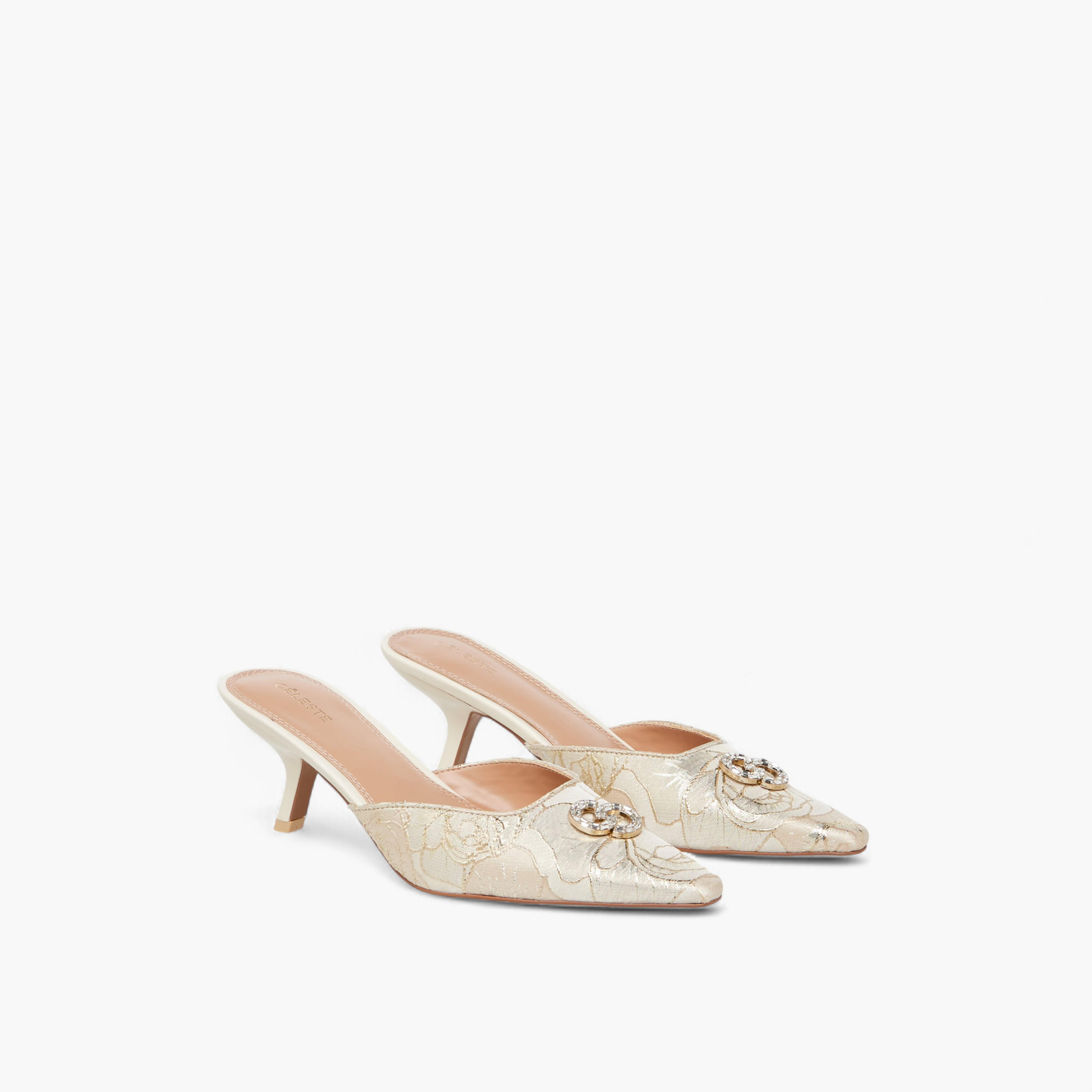 Celeste Women Embellished Kitten Heel Mules-women-shoes-heels-image-1