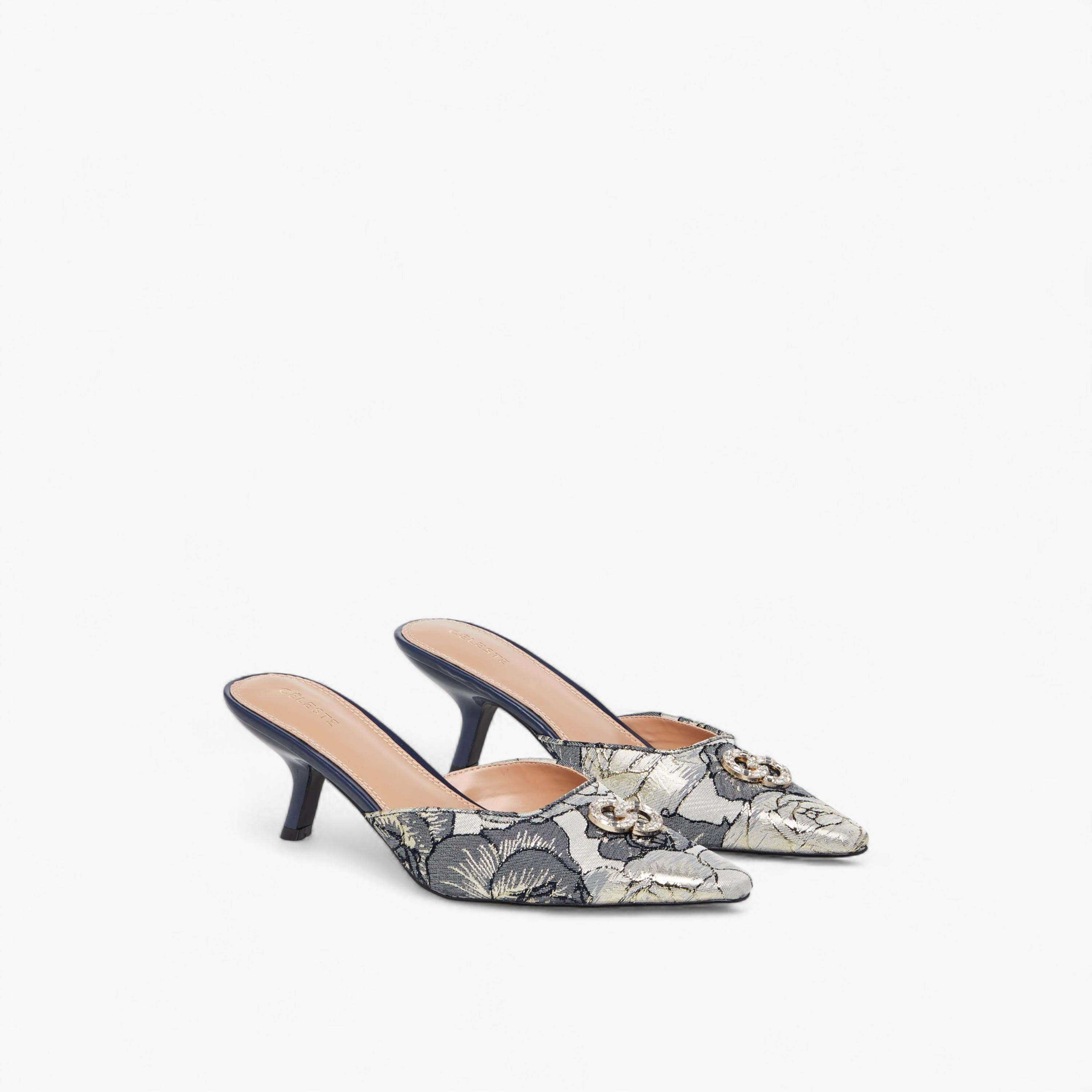 Celeste Women Embellished Kitten Heel Mules-women-shoes-heels-image-1