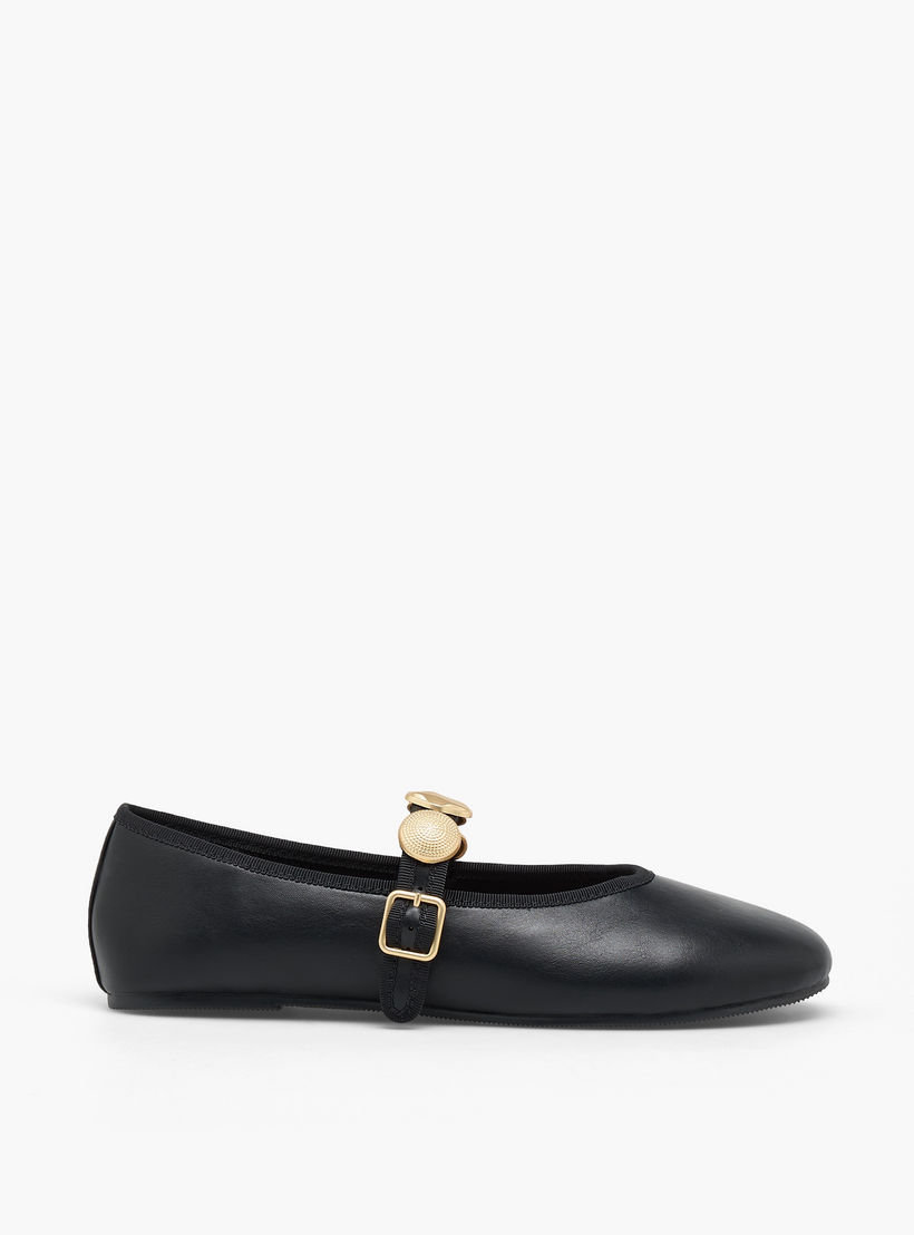 حذاء ماري جين مزين للنساء من سيليست-women-shoes-ballerinas-image-3