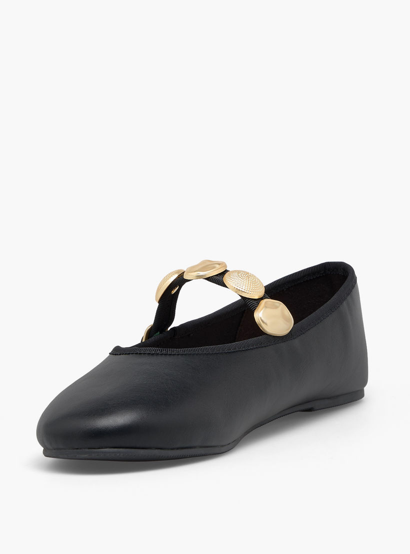 حذاء ماري جين مزين للنساء من سيليست-women-shoes-ballerinas-image-4