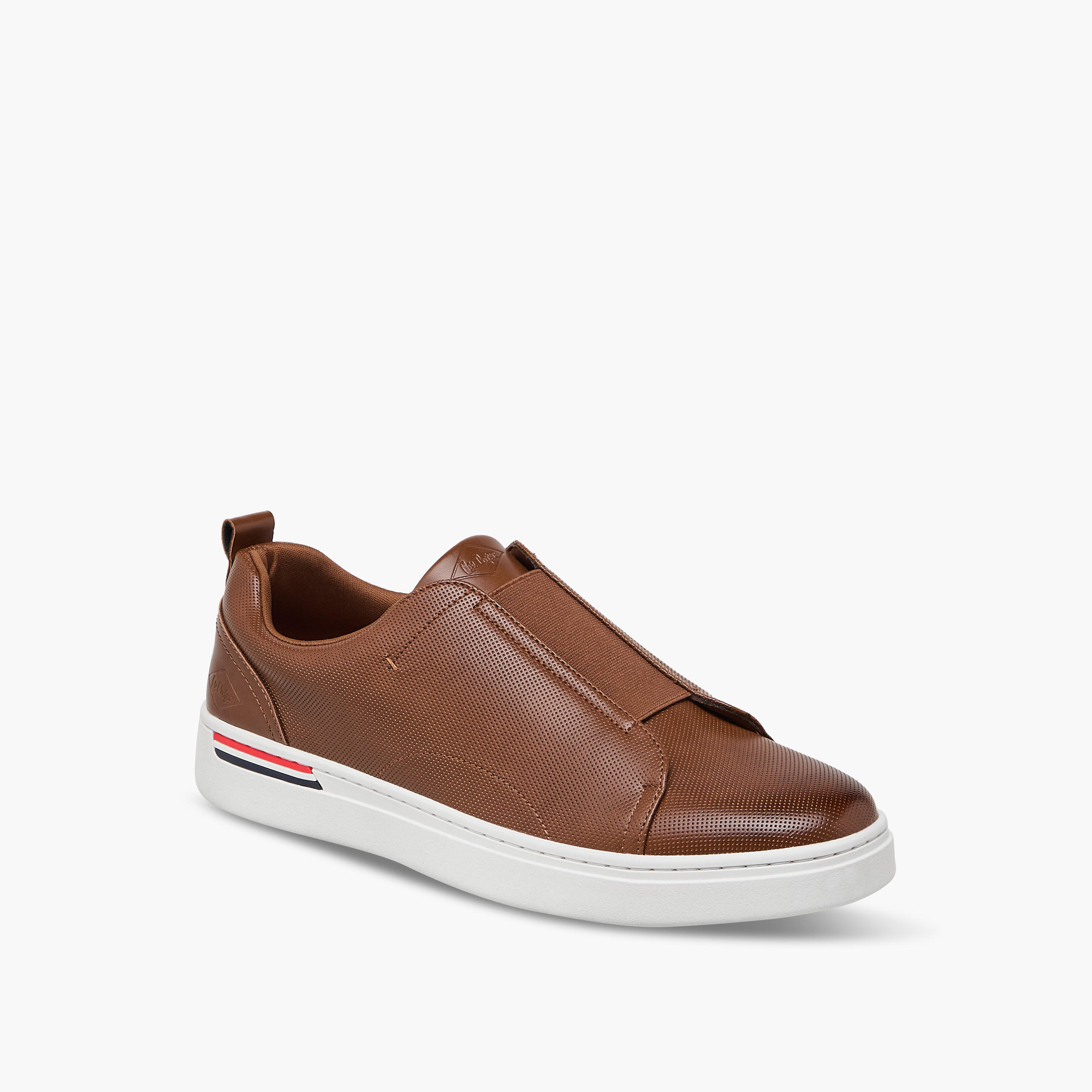 Lee Cooper Men's Solid Slip-On Loafers with Pull Tab-men-shoes-loafersandmoccasins-image-2