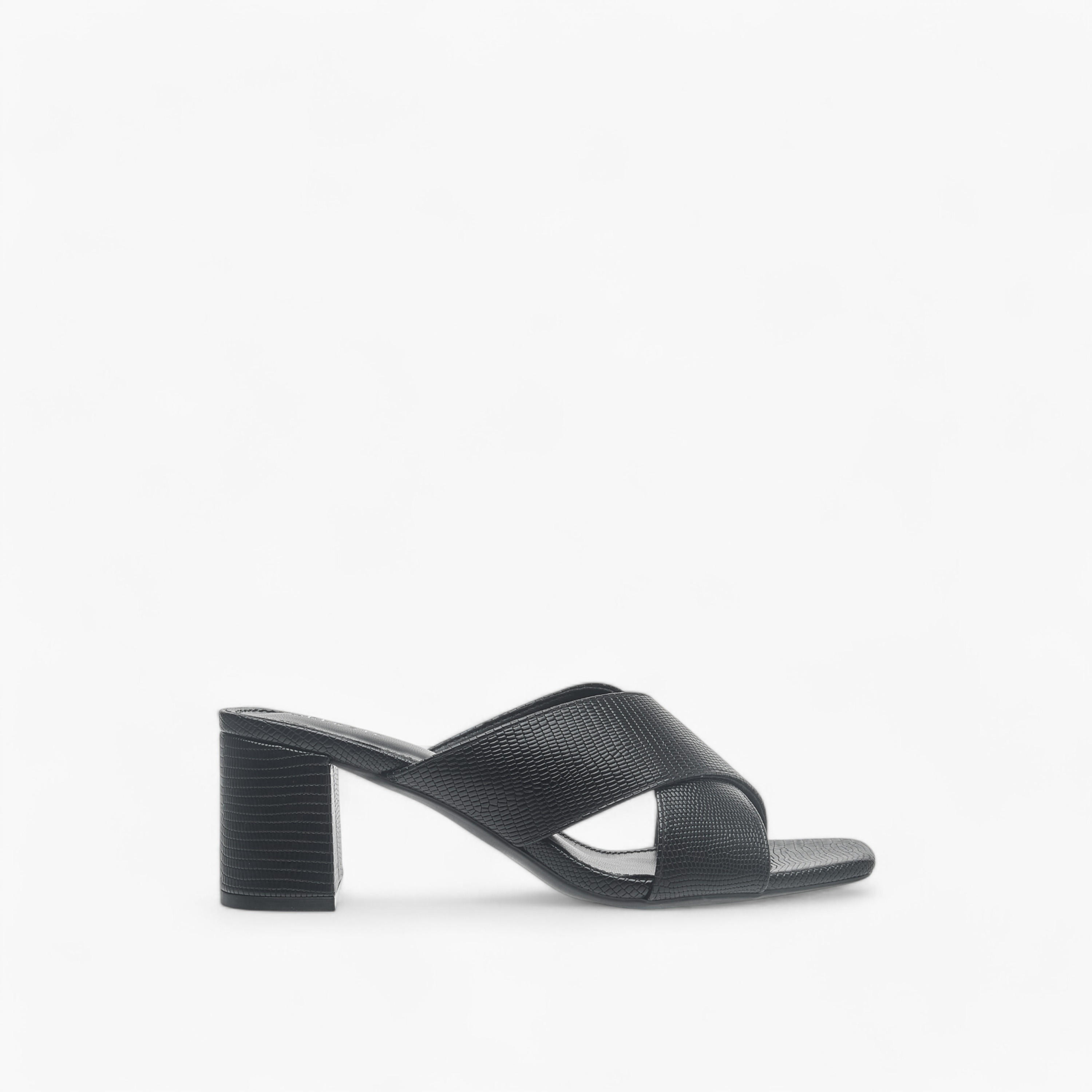 Celeste Women's Textured Cross-Strap Slip-On Sandals with Block Heels-women-shoes-sandals-heeled-image-3