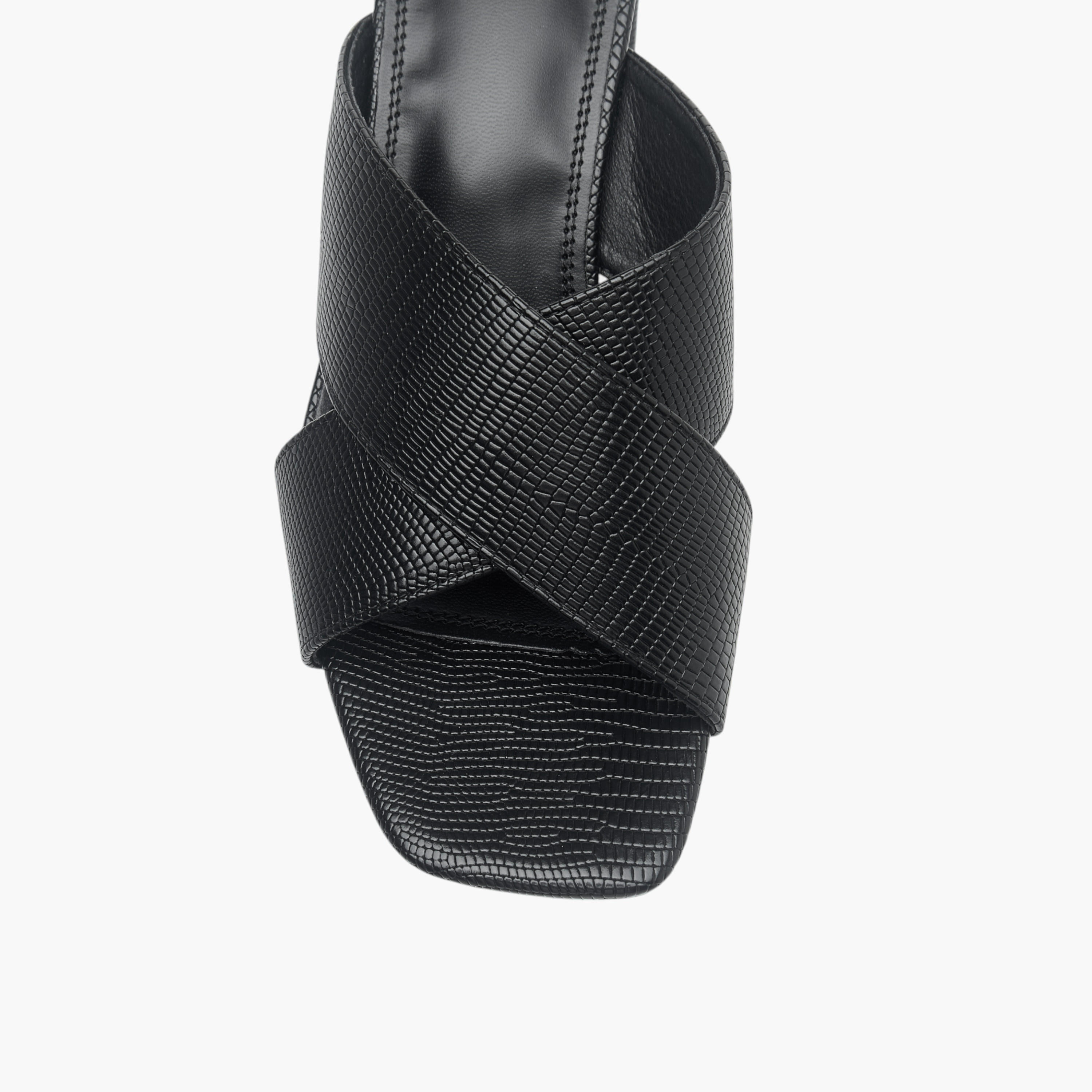 Celeste Women's Textured Cross-Strap Slip-On Sandals with Block Heels-women-shoes-sandals-heeled-image-4