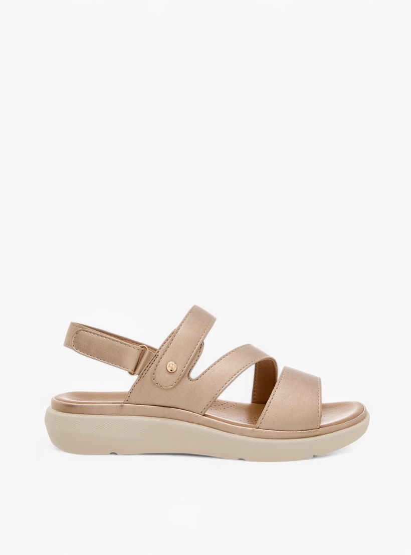 صندل مريح سادة بشريط إغلاق لاصق من فلورا بيلا-women-shoes-flats-sandals-image-3