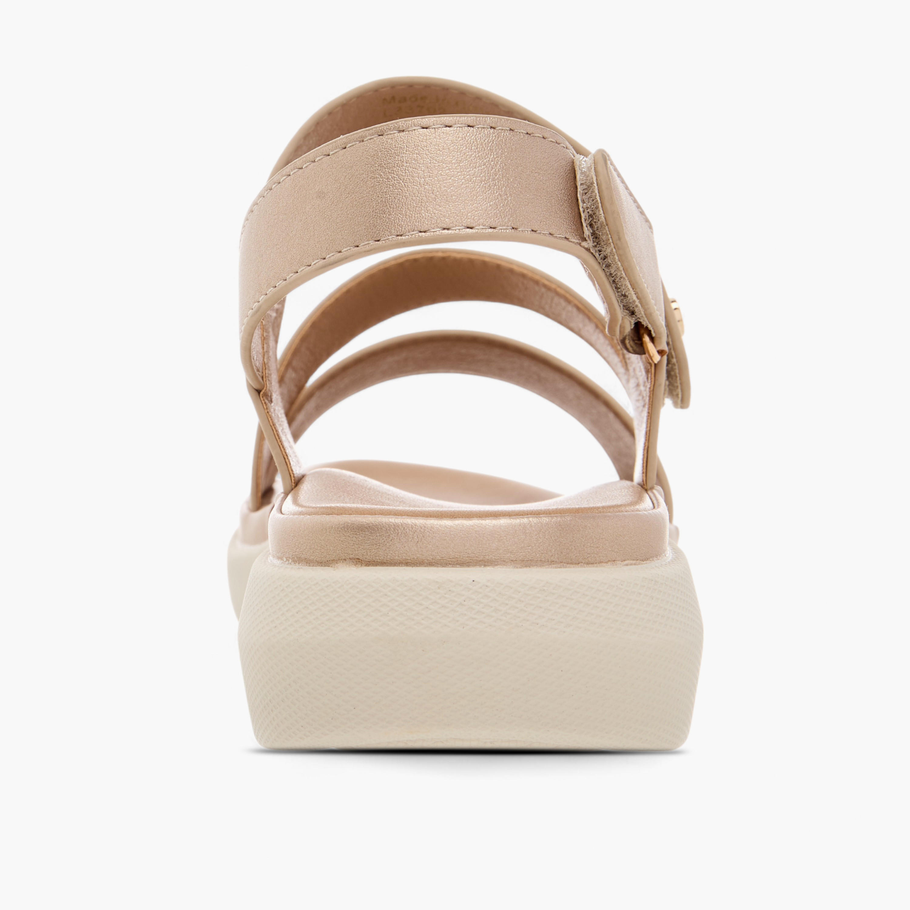 صندل مريح سادة بشريط إغلاق لاصق من فلورا بيلا-women-shoes-flats-sandals-image-5